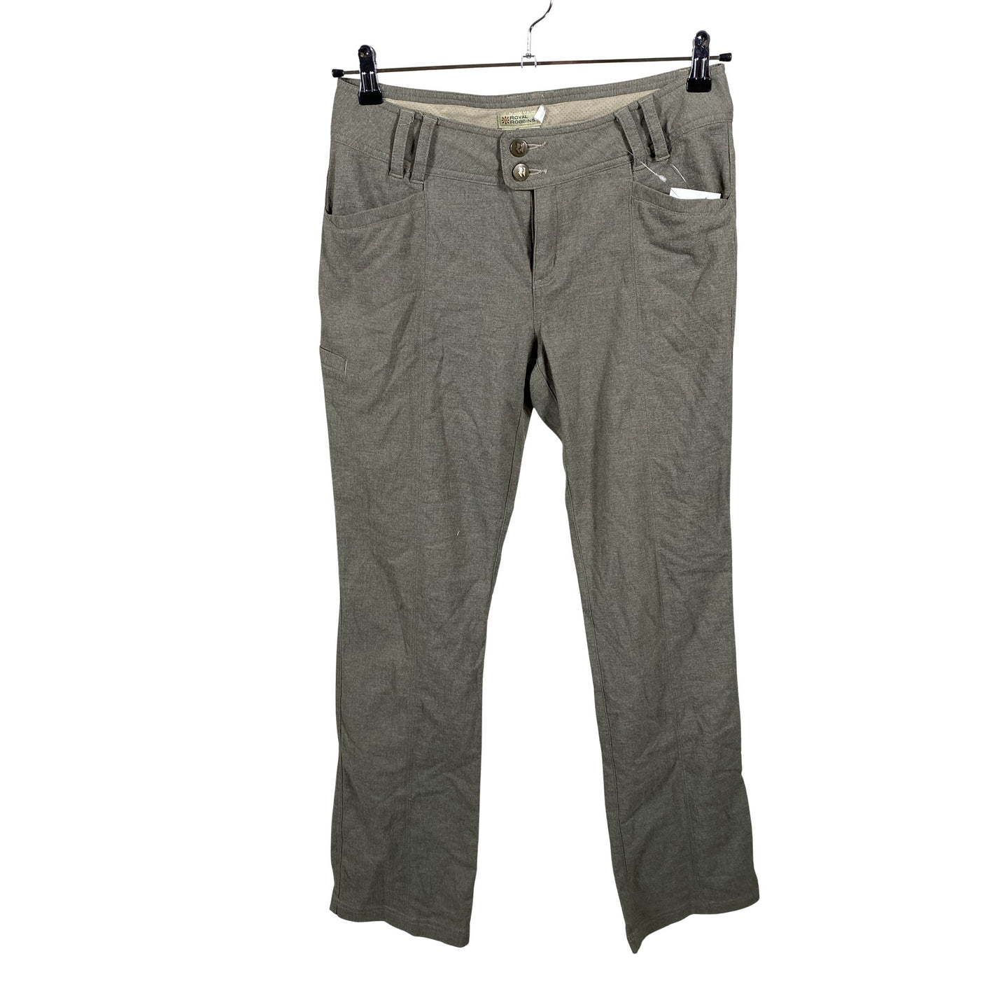 Naisten Royal Robbins - Kangashousut, koko 38 - Harmaa (1)