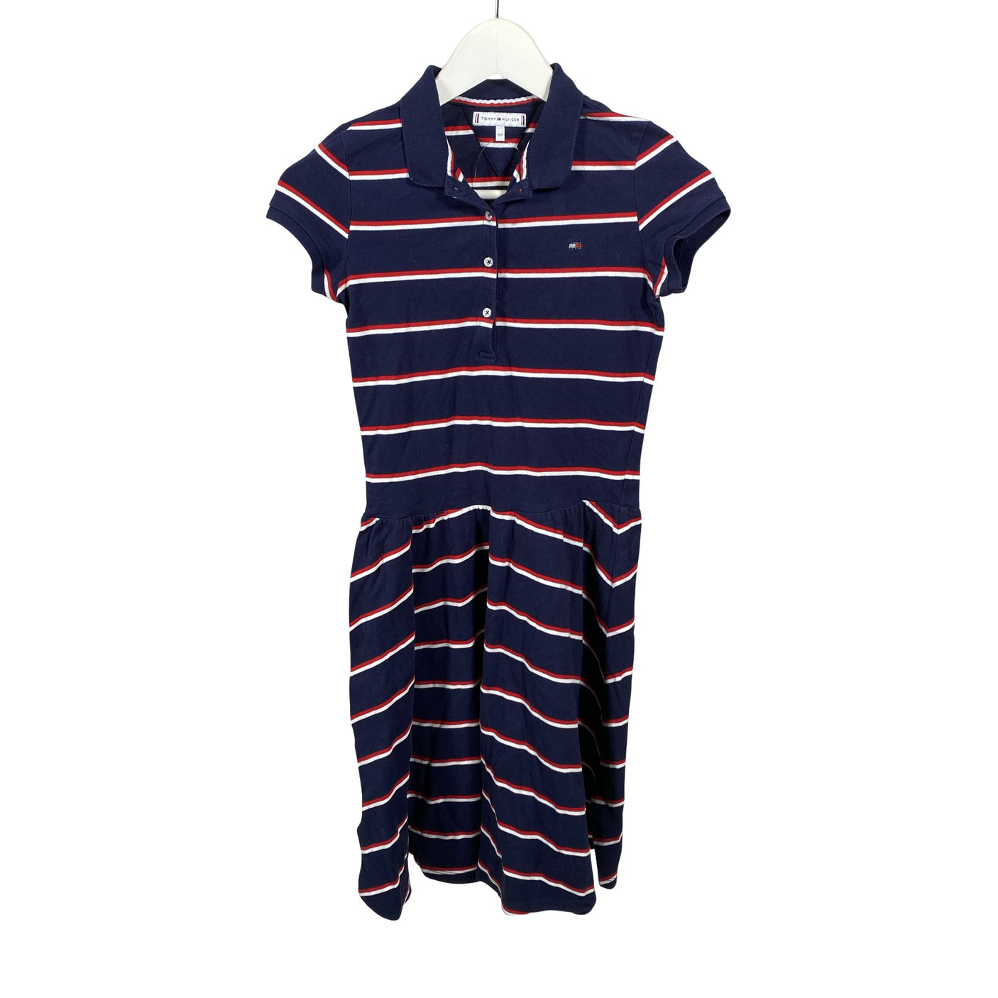 Tyttöjen Tommy Hilfiger - Pikeemekko, koko 158 - 164 - Sininen (1)