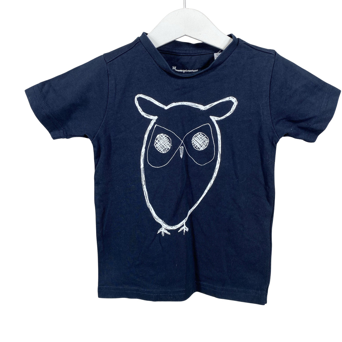 Unisex Knowledge Cotton Apparel - T-paita, koko 86 - 92 - Sininen (1)