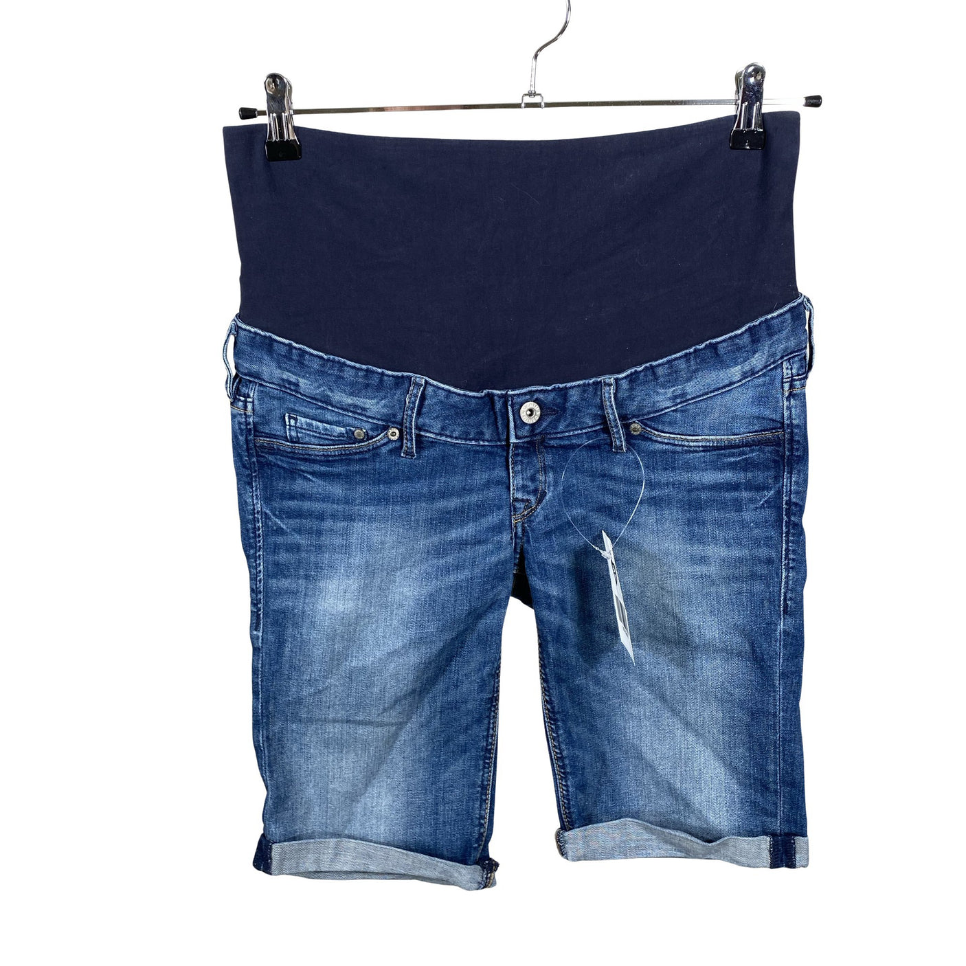Naisten H&M Mama - Farkkushortsit, koko 40 - Sininen (1)