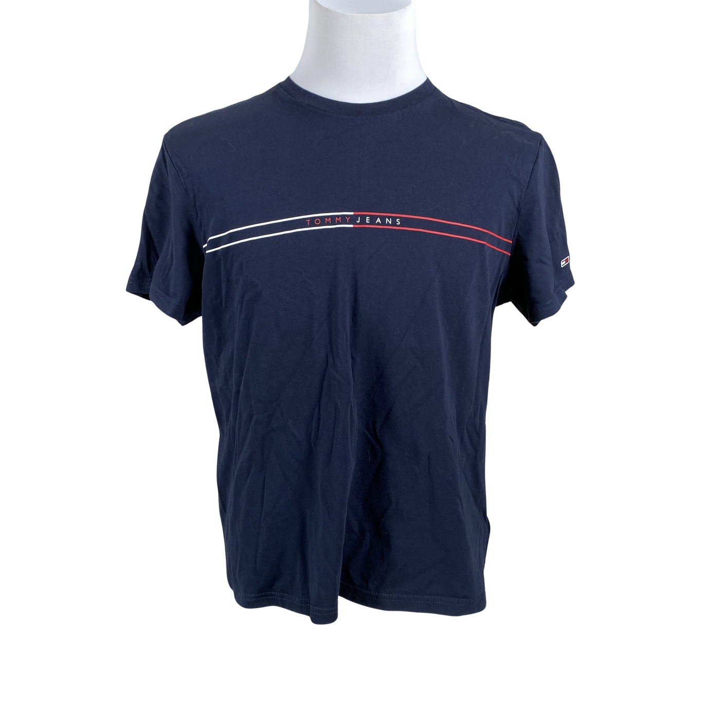 Miesten Tommy Jeans (Tommy Hilfiger) - T-paita, koko L - Sininen (1)