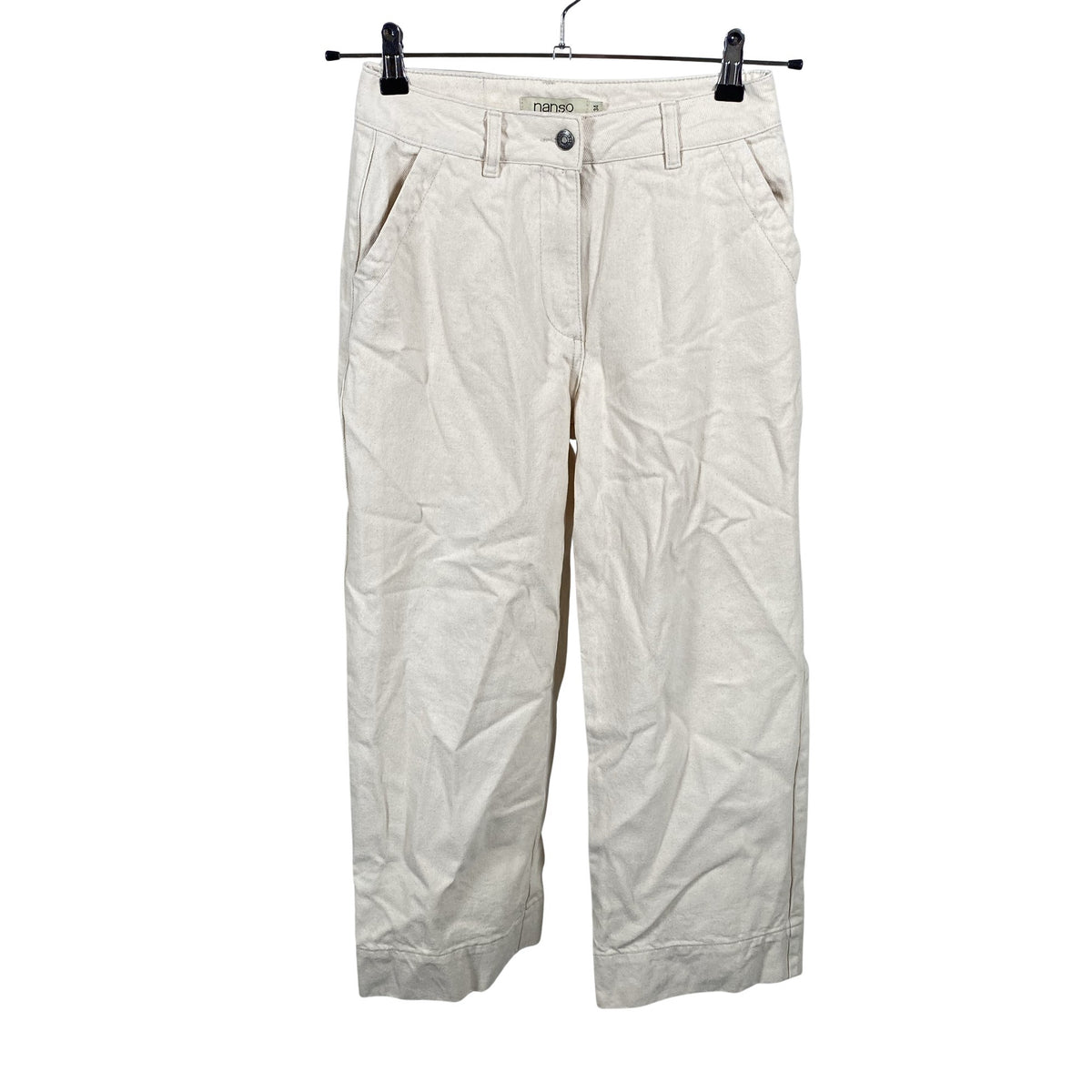 Naisten Nanso - Farkut, koko 34 - Beige (1)