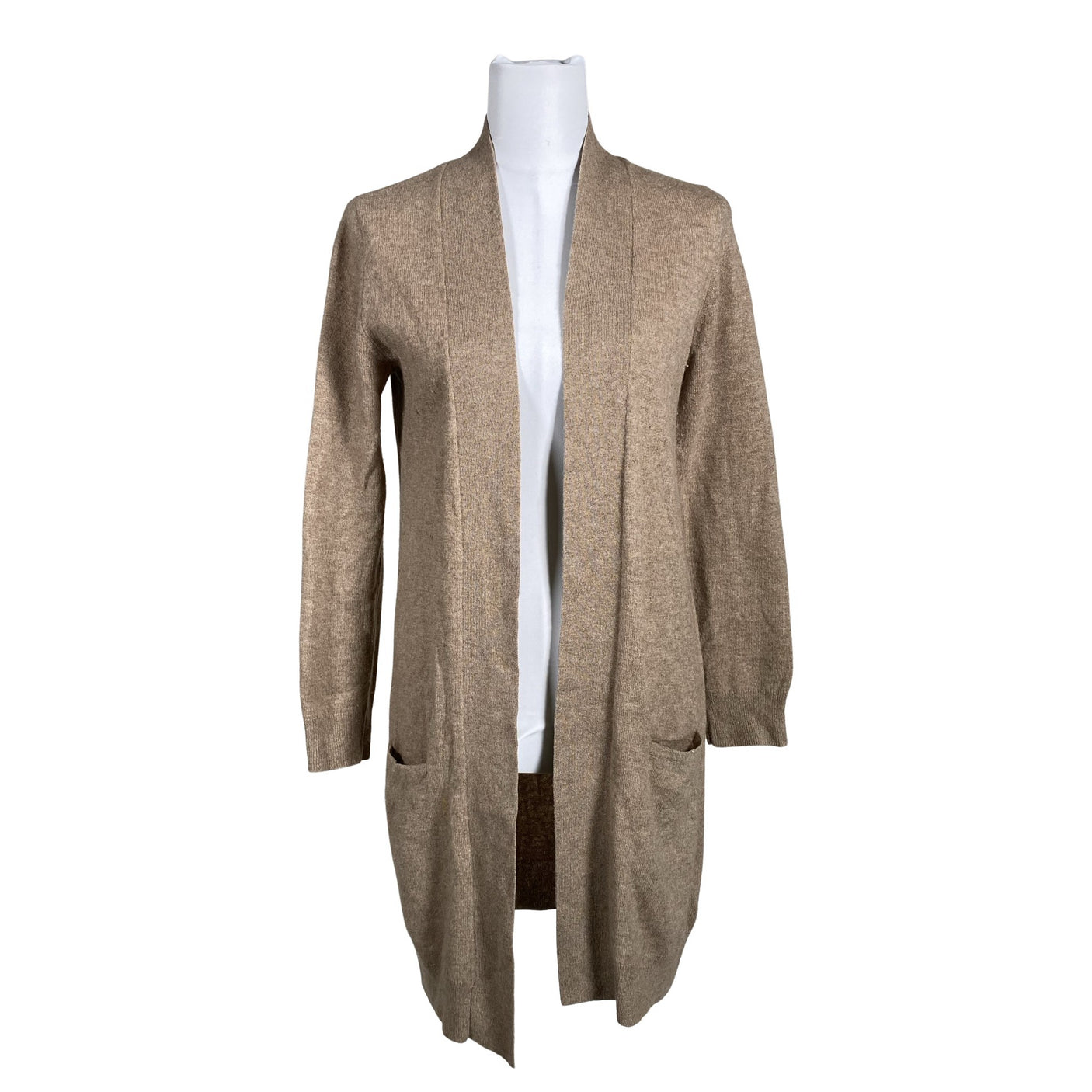 Naisten Davida - Neuletakki, koko 36 - Beige (1)