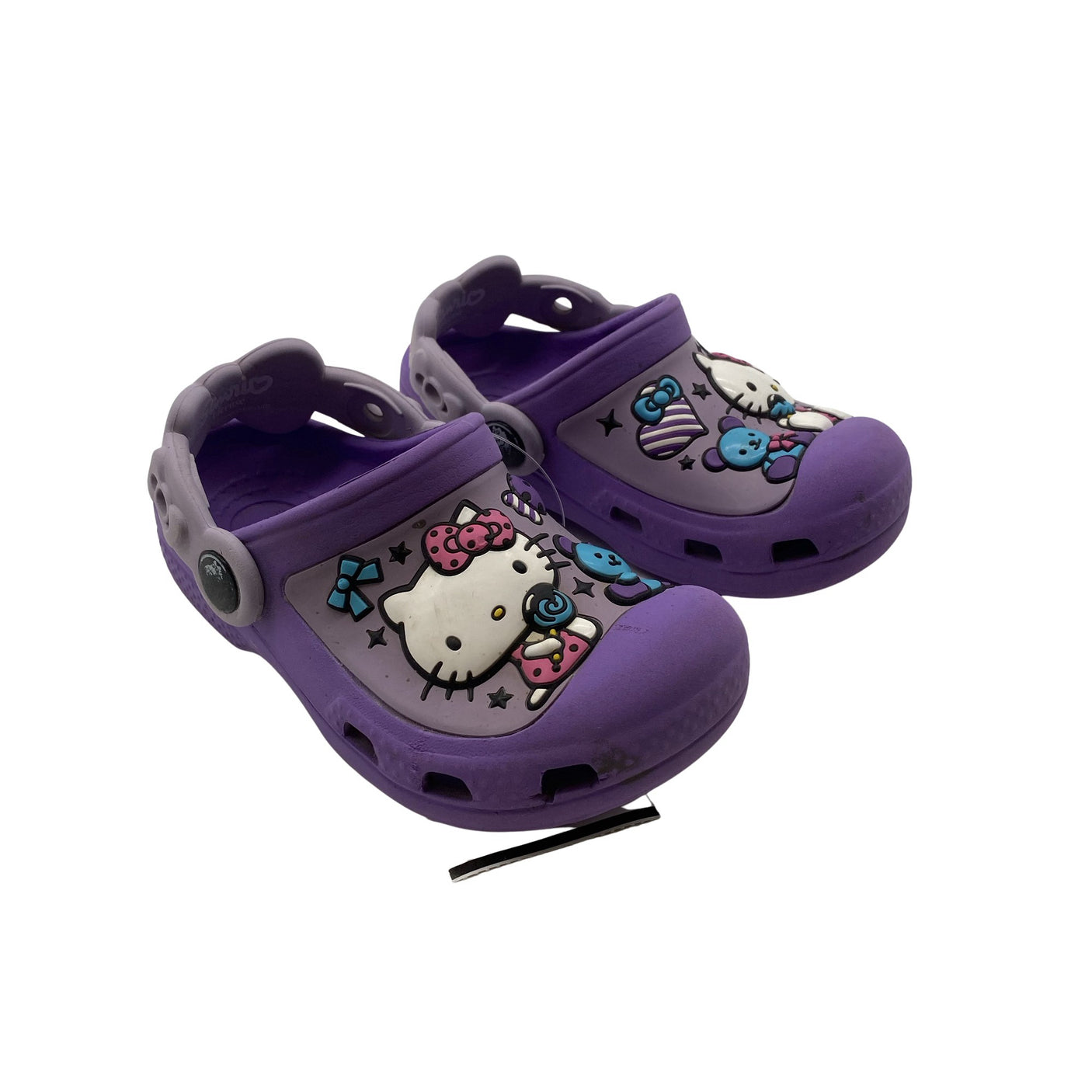 Unisex Crocs - Pistokkaat, koko 24 - Violetti (2)