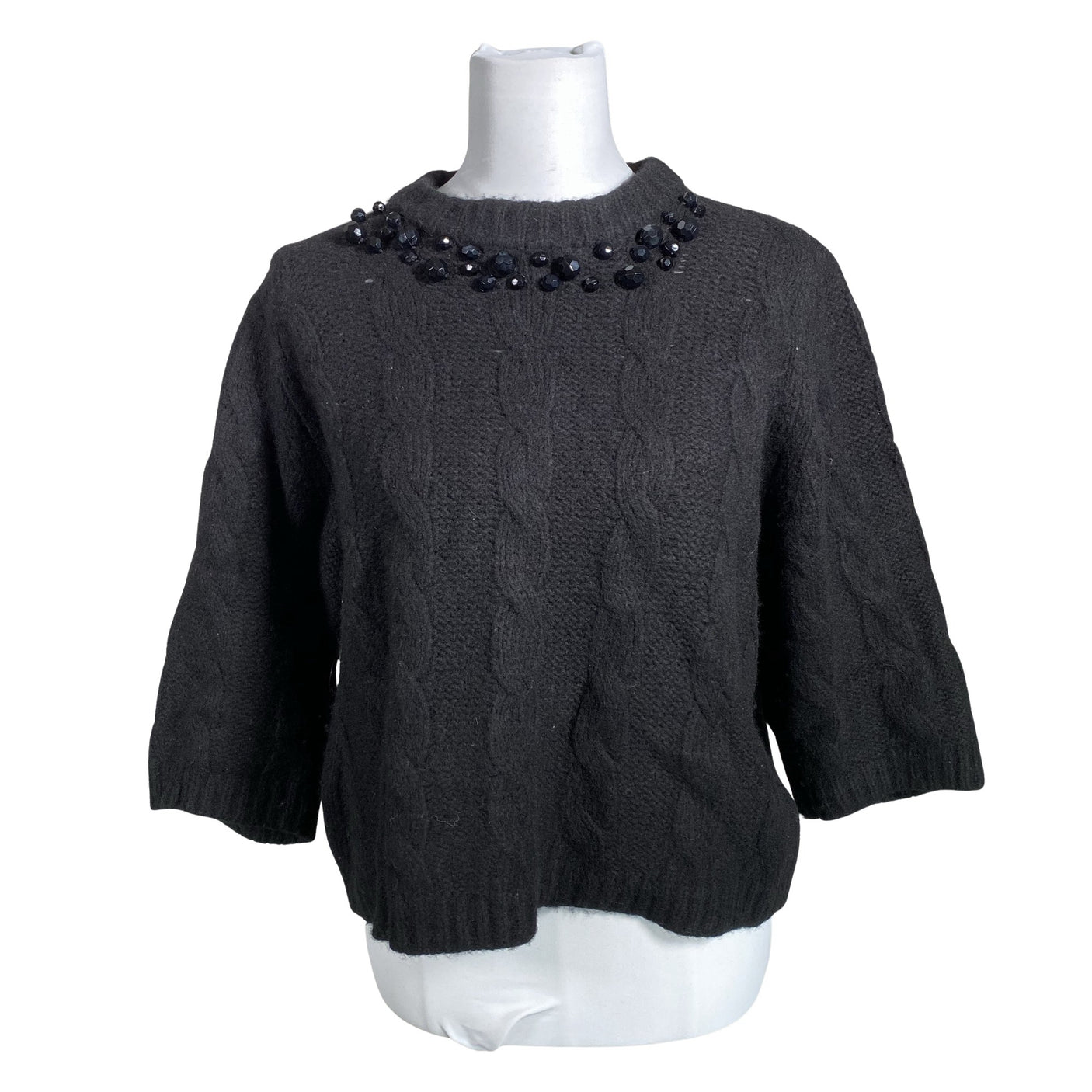 Naisten InWear - Neulepaita, koko 40 - Musta (1)