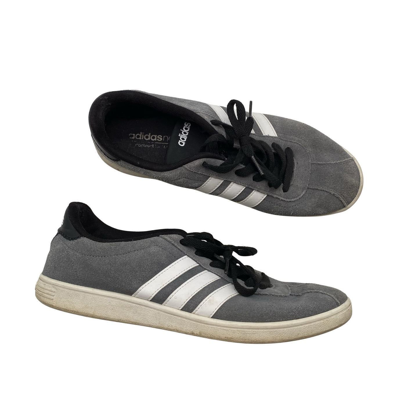 Miesten Adidas - Tennarit, koko 43 - Harmaa (1)