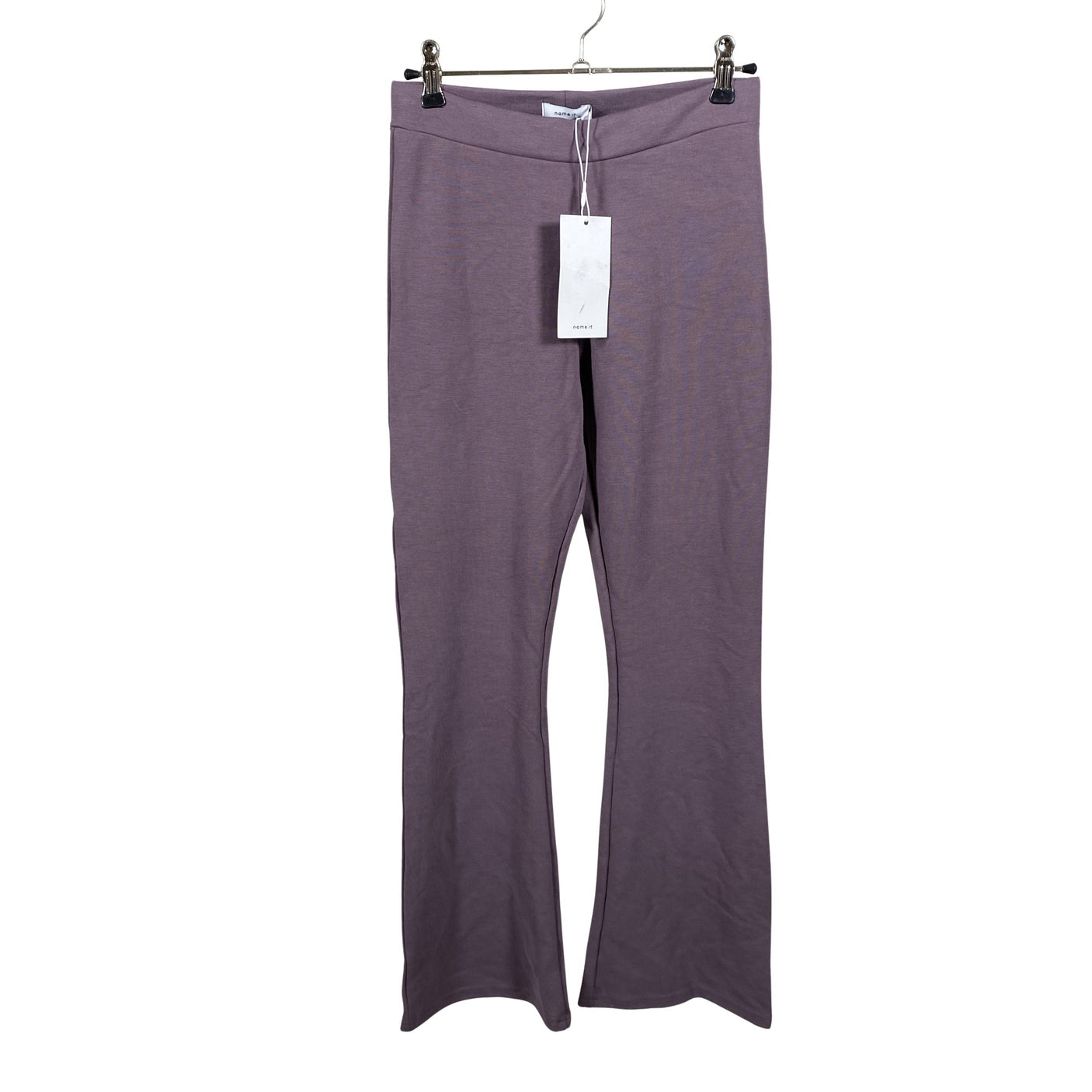 Tyttöjen Name It - Trikoohousut, koko 146 - 152 - Violetti (1)