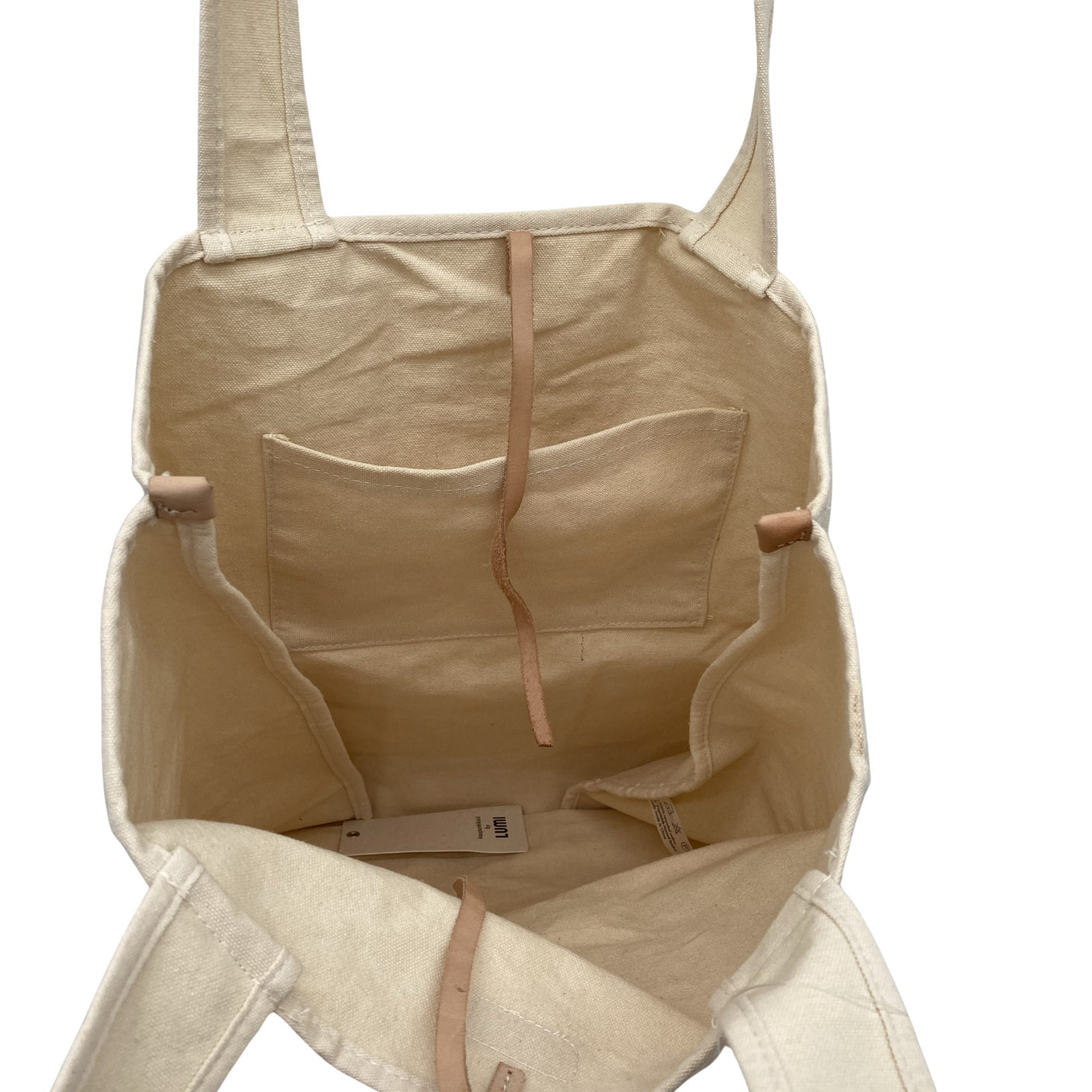 Unisex Lumi - Ostoskassi, koko Maxi - Luonnonvalkoinen (2)