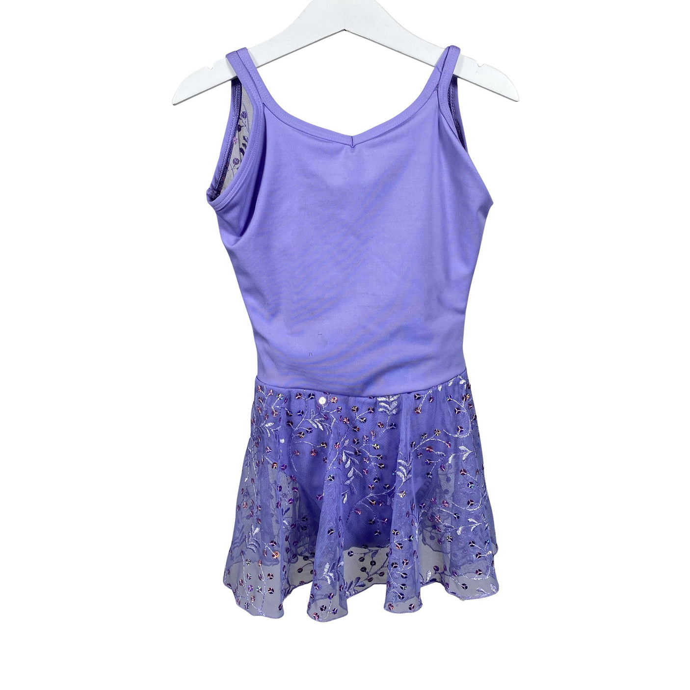 Tyttöjen Eurotard Dancewear - Jumppapuku, koko 122 - 128 - Violetti (1)