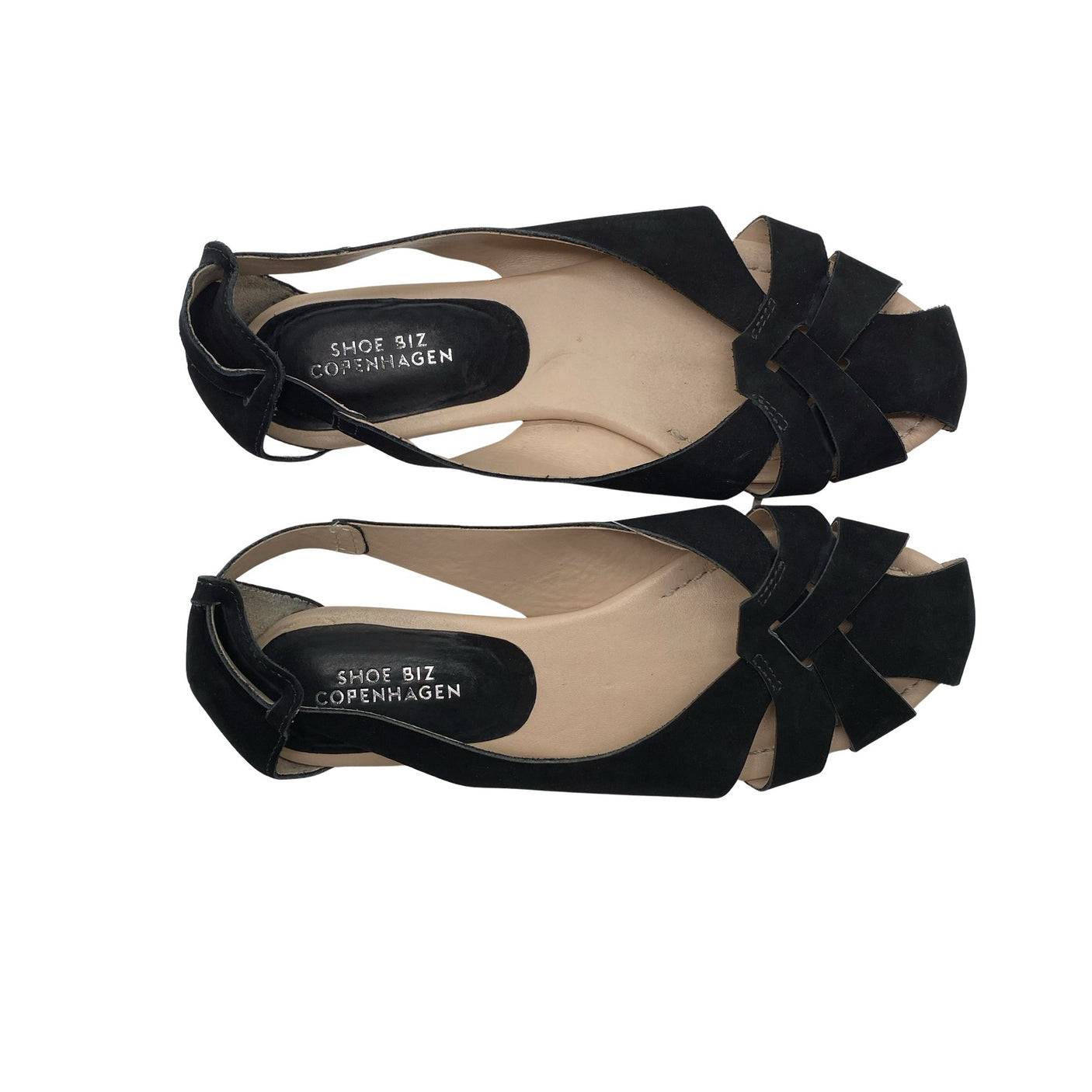 Naisten Shoe Biz Copenhagen - Sandaalit, koko 39 - Musta (1)