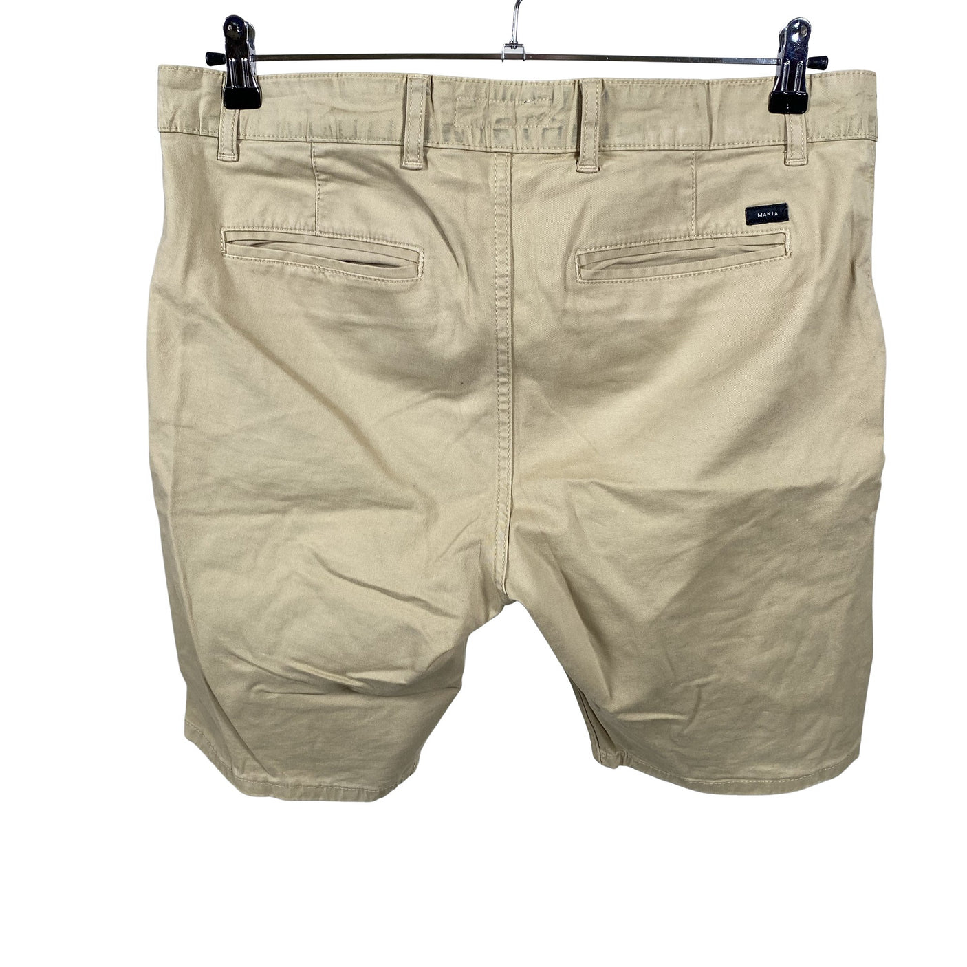 Miesten Makia - Shortsit, koko W36 - Beige (2)
