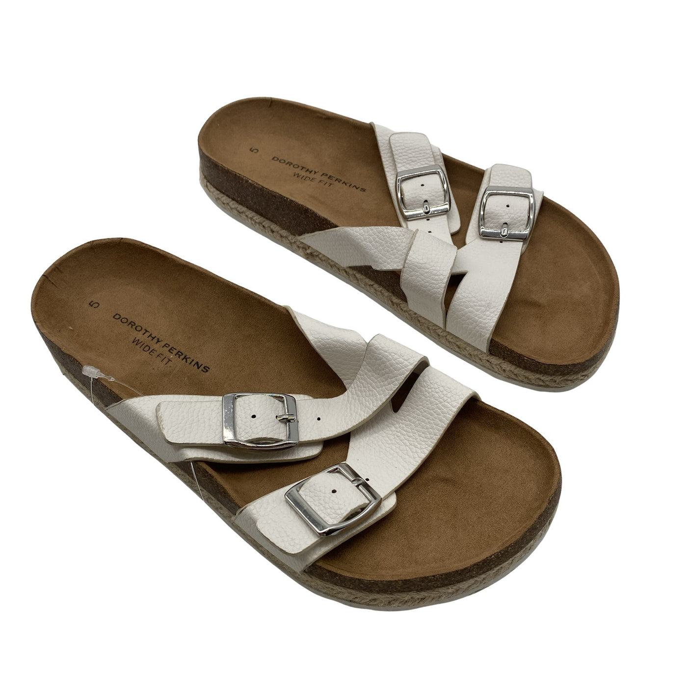 Naisten Dorothy Perkins - Sandaalit, koko 38 - Valkoinen (1)