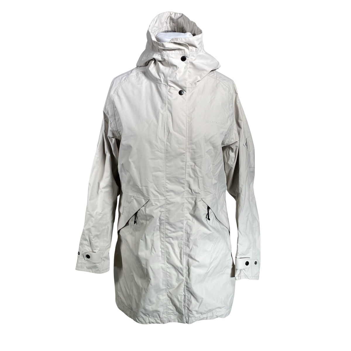 Naisten Didriksons - Ulkoilutakki, koko 46 - Beige (1)