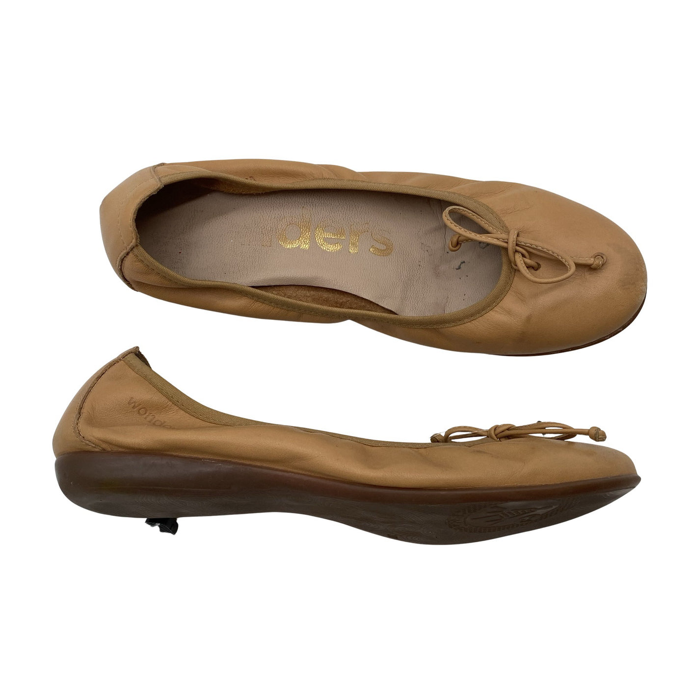 Naisten Wonders - Ballerinat, koko 37 - Beige (1)