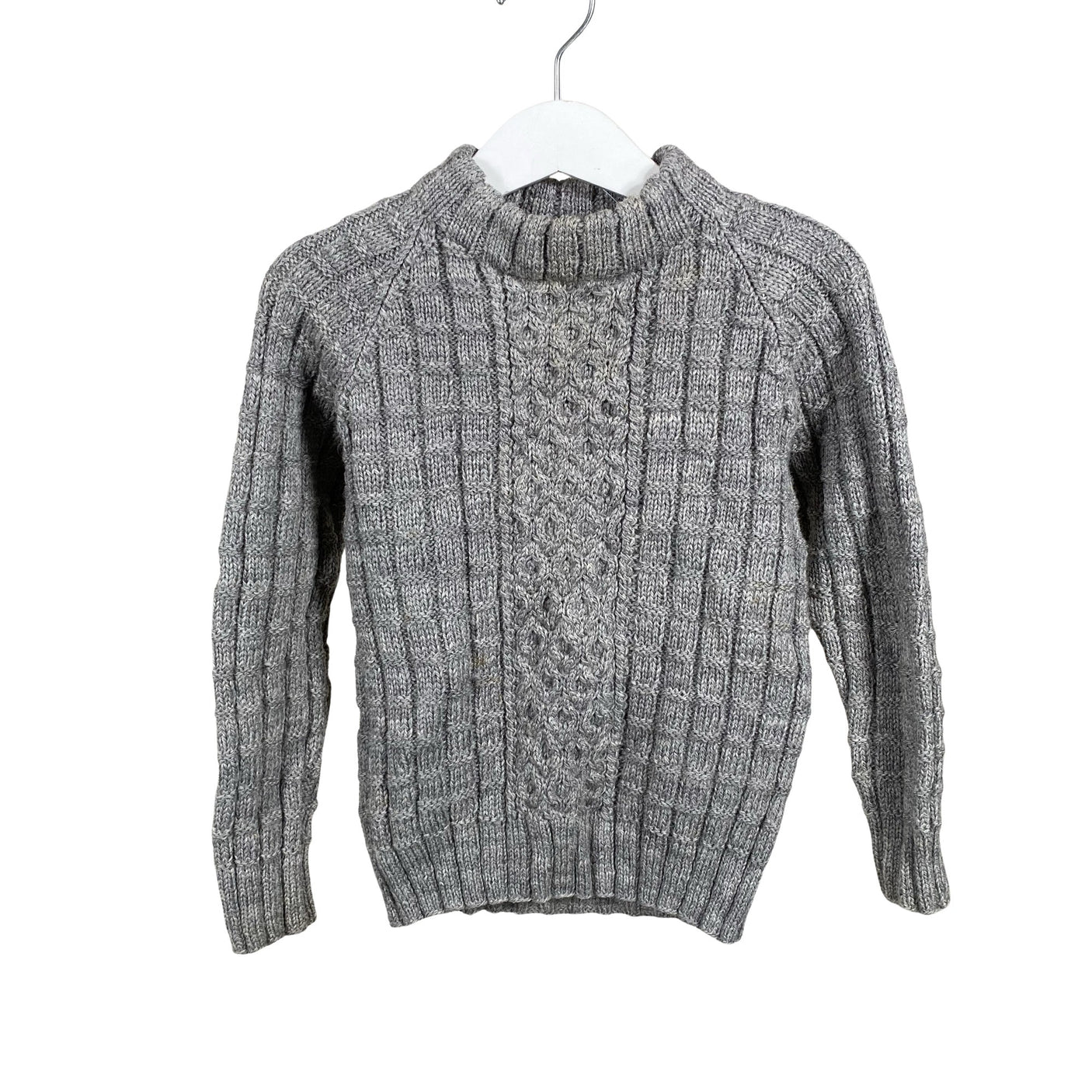 Unisex Handmade - Neulepaita, koko 98 - 104 - Harmaa (1)