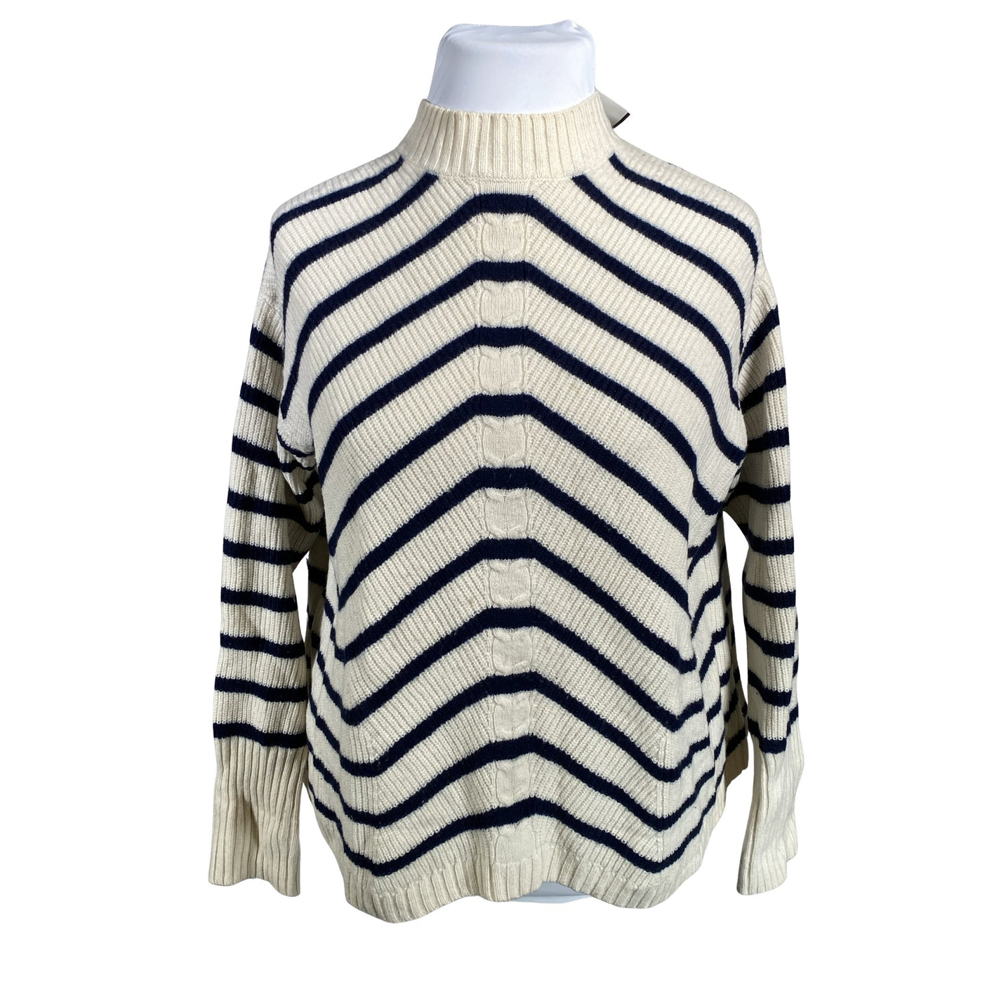 Naisten Vineyard Vines - Neulepaita, koko 44 - Luonnonvalkoinen (1)