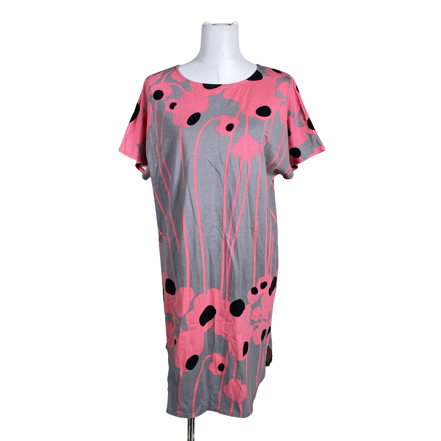 Naisten Marimekko - Trikootunika, koko 40 - Harmaa (1)