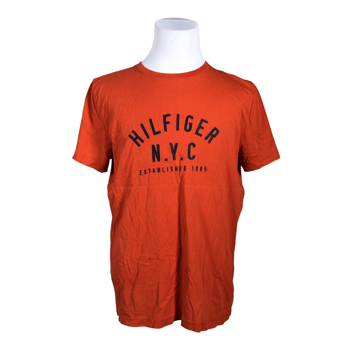 Miesten Tommy Hilfiger - T-paita, koko XL - Oranssi (1)