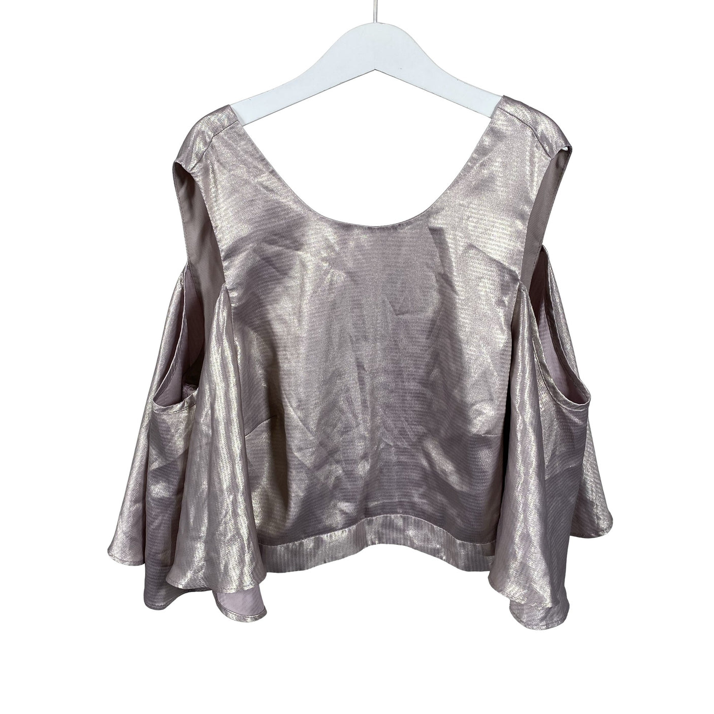 Tyttöjen River Island - Lyhythihainen pusero, koko 134 - 140 - Violetti (1)