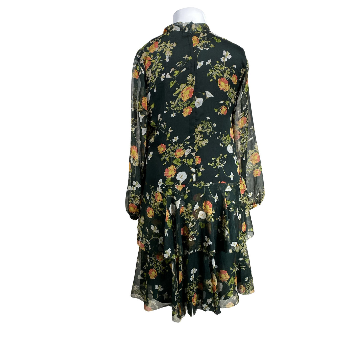 Naisten Lauren Ralph Lauren - Sifonkimekko, koko 44 - Vihreä (2)