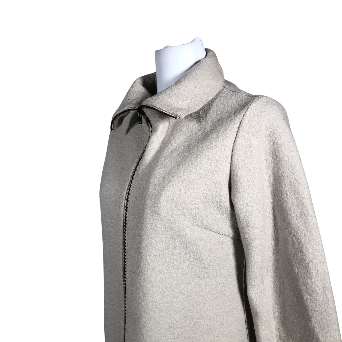 Naisten Noolan - Villakangastakki, koko 34 - Beige (2)
