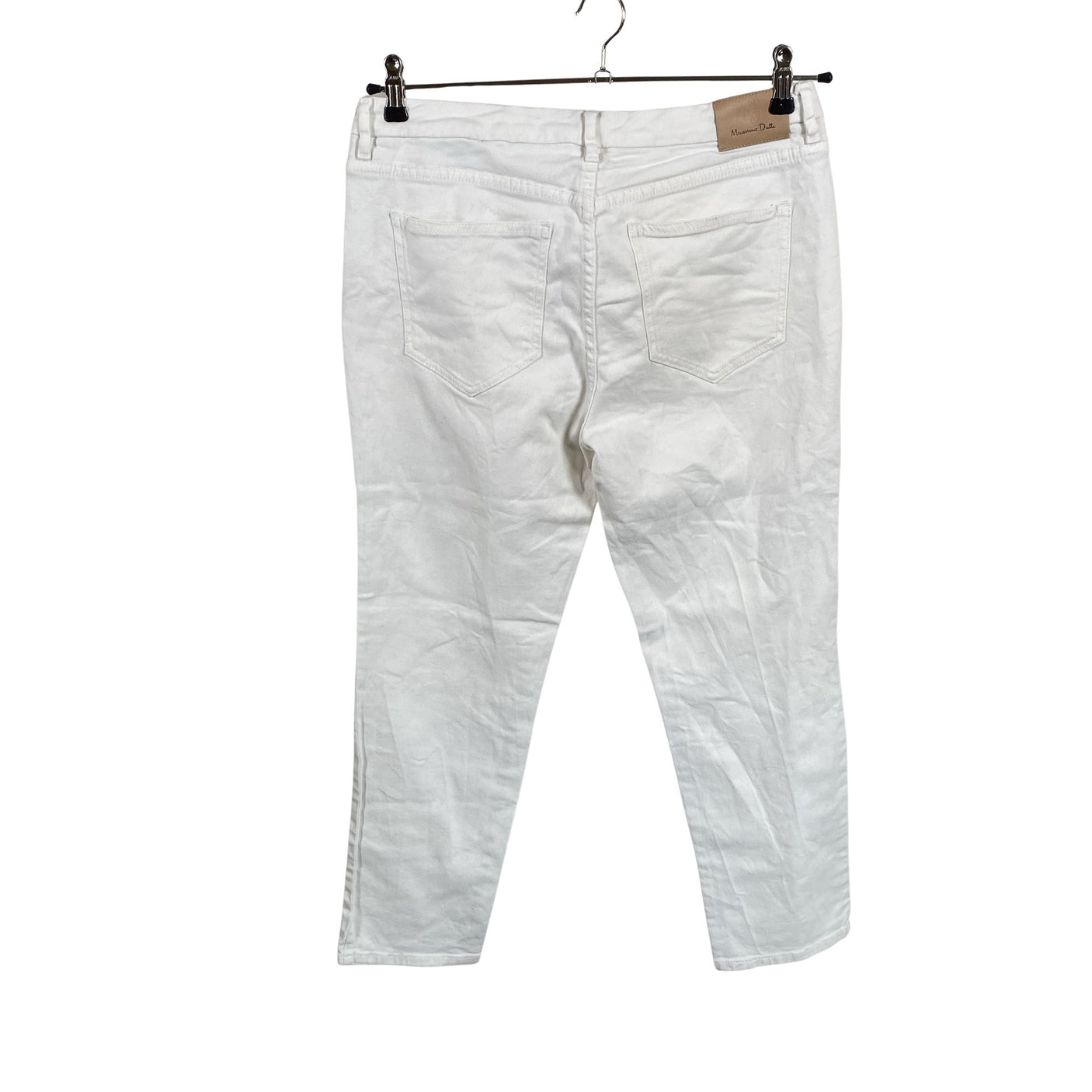 Naisten Massimo Dutti - Farkut, koko 42 - Valkoinen (2)