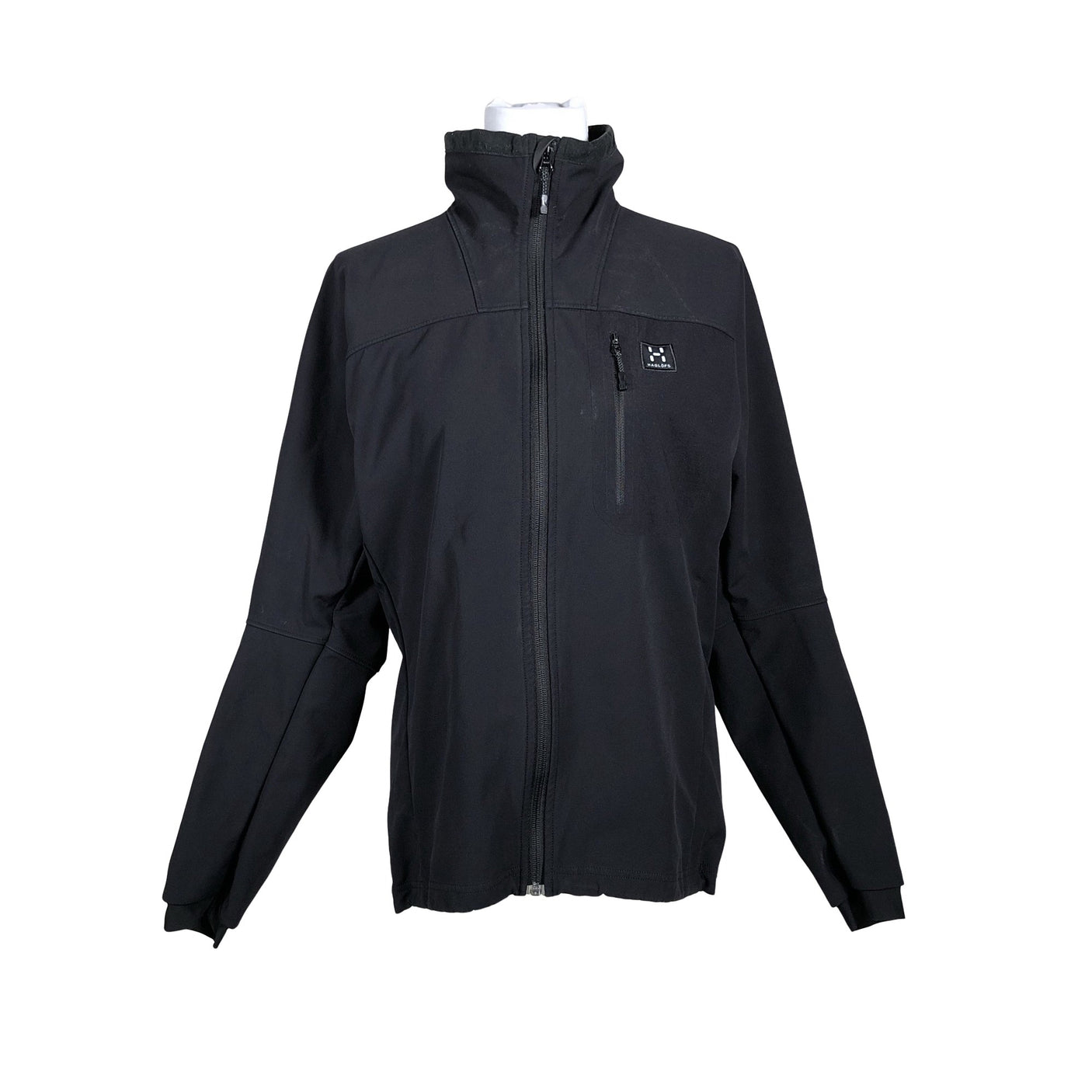 Naisten Haglöfs - Softshell-takki, koko 36 - Musta (1)