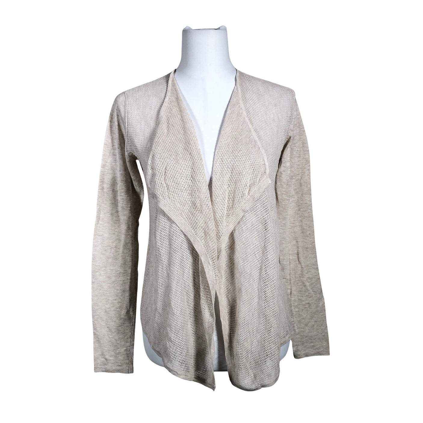 Naisten Esprit - Neuletakki, koko 36 - Beige (1)