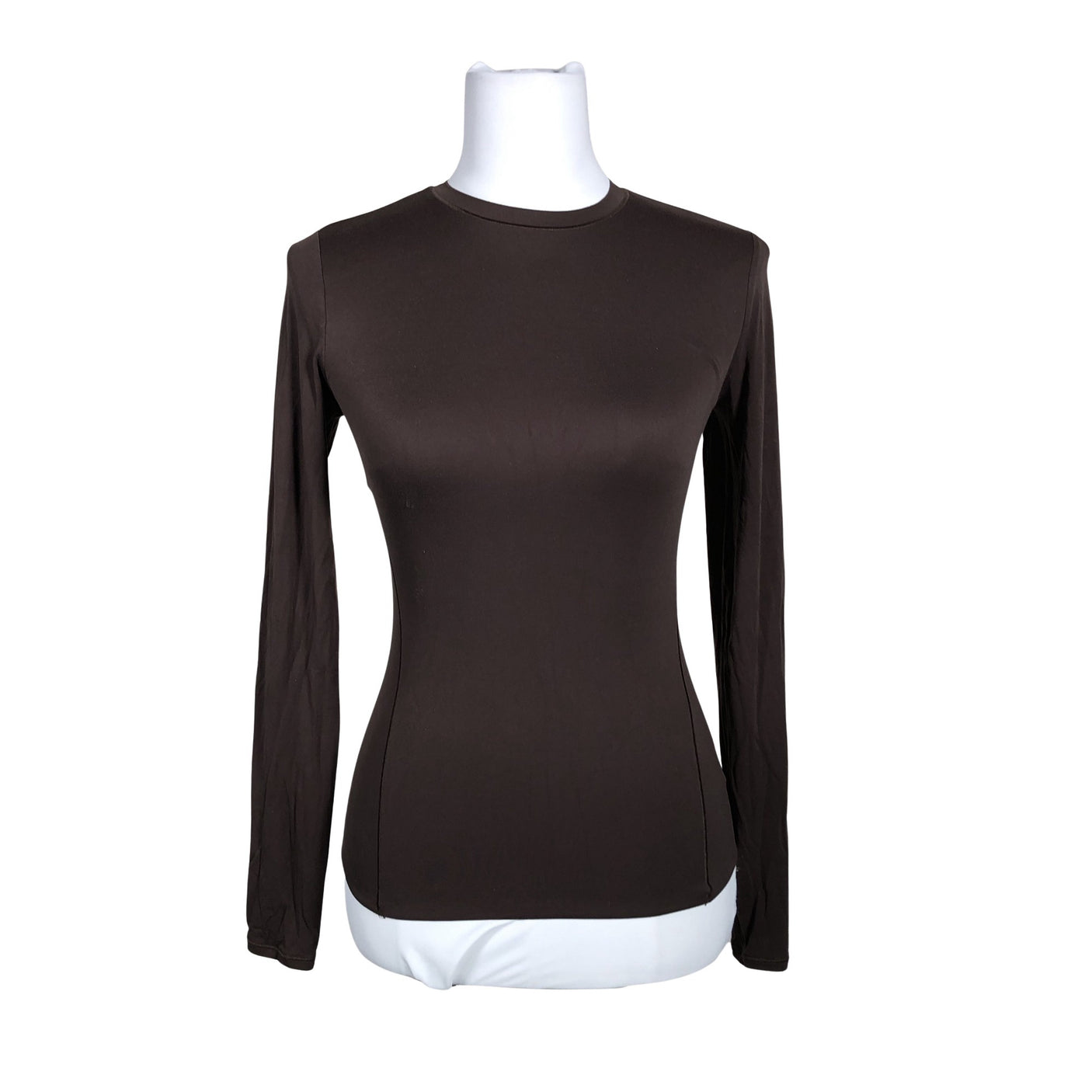 Naisten Lululemon - Urheilupaita, pitkät hihat, koko 34 - Ruskea (1)