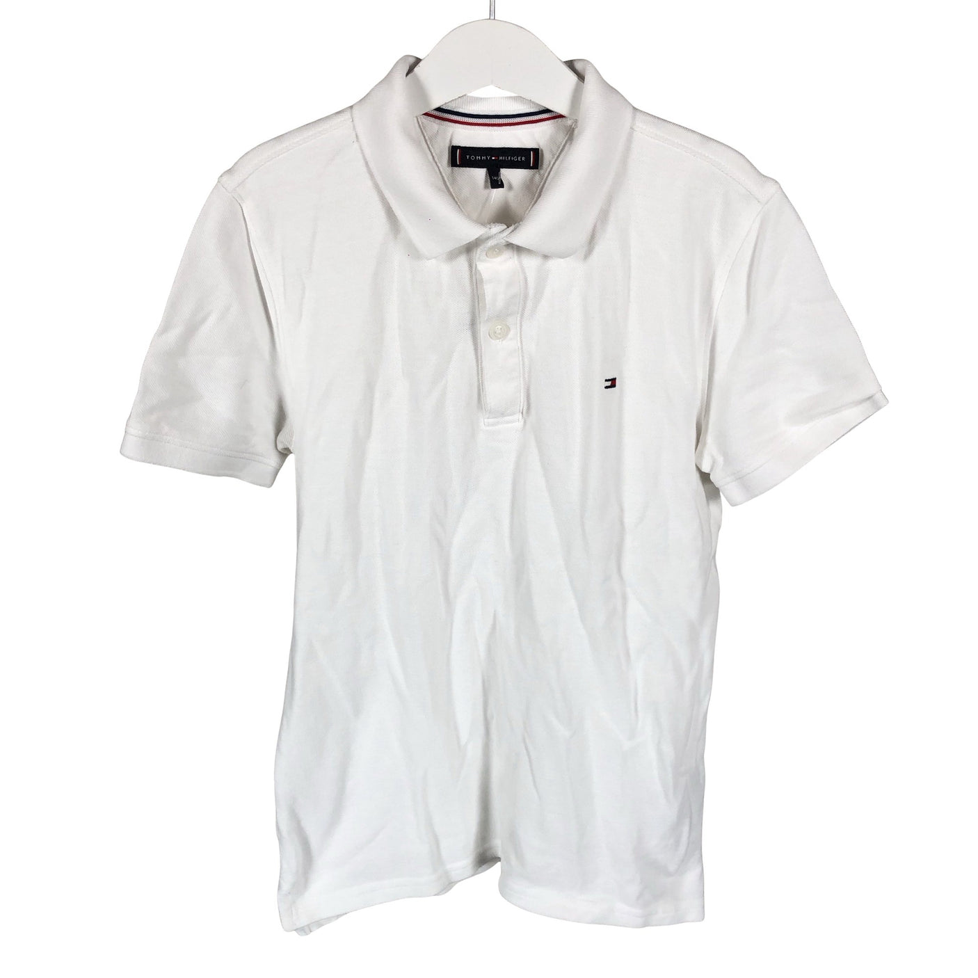 Unisex Tommy Hilfiger - Pikeepaita, koko 134 - 140 - Valkoinen (1)