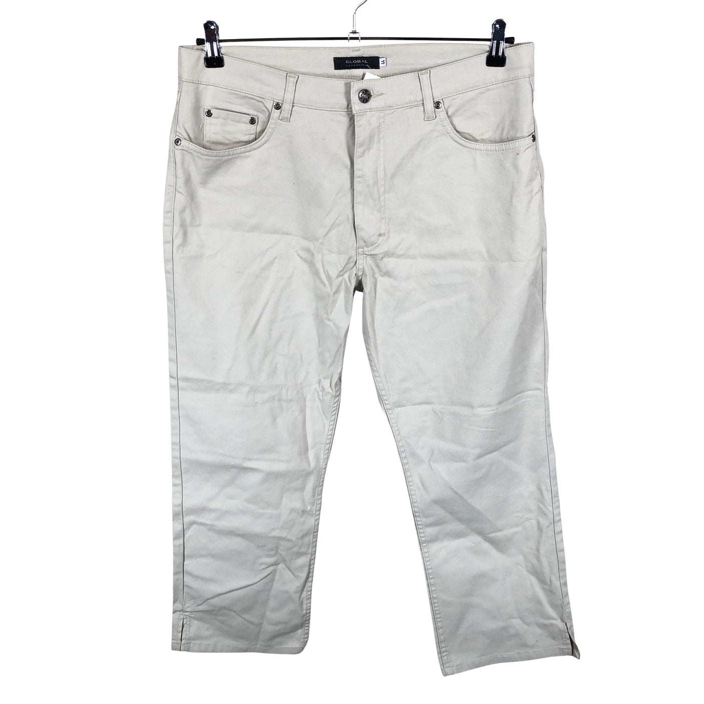 Naisten Global - Farkut, koko 44 - Beige (1)