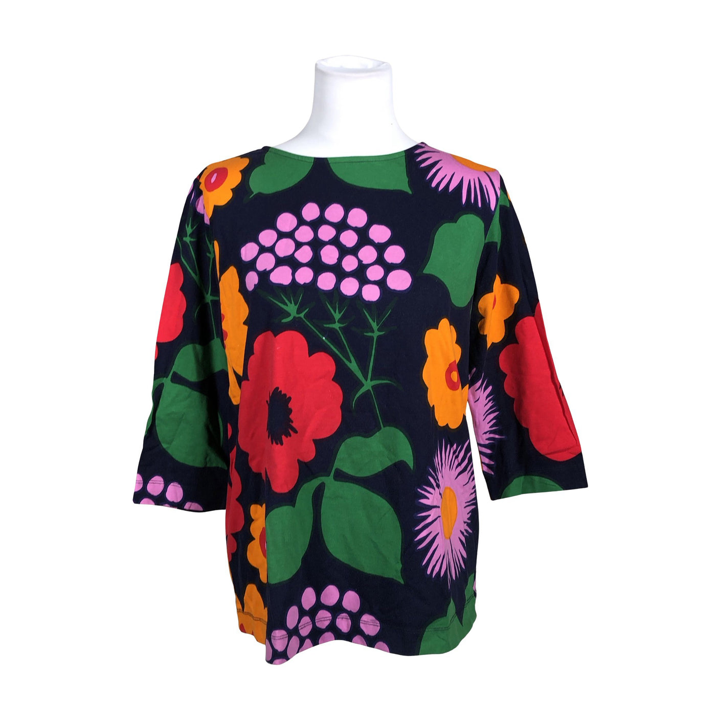 Naisten Marimekko - Trikoopaita, koko 40 - Sininen (1)