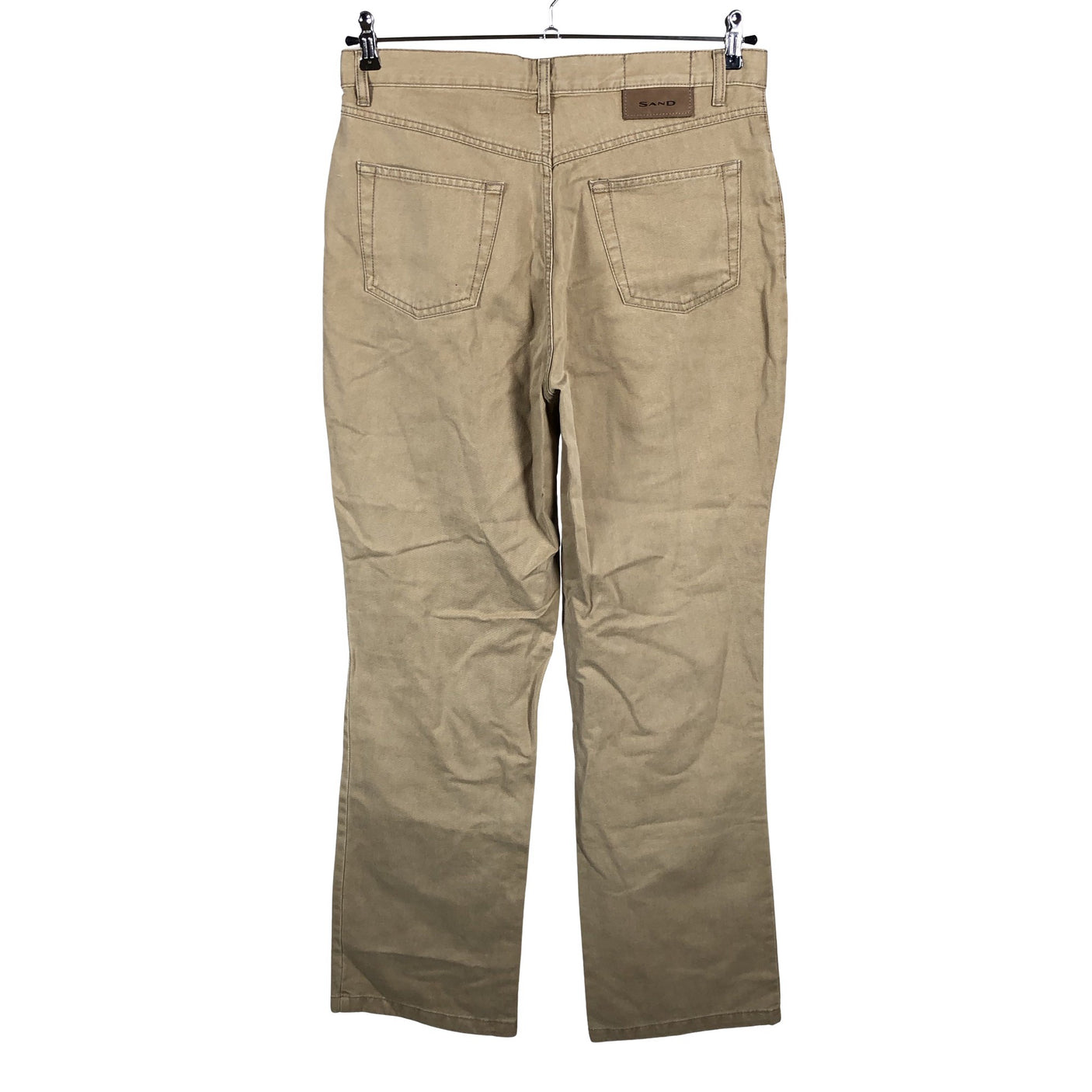 Naisten Sand Jeans - Farkut, koko 42 - Beige (2)