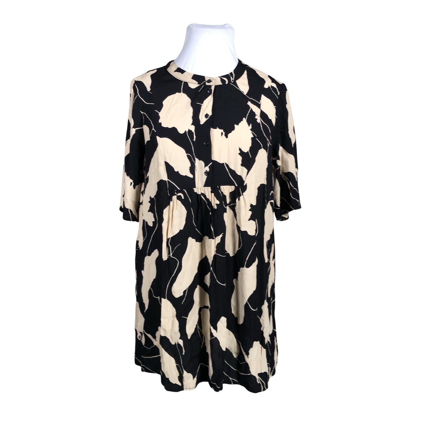Naisten Zizzi - Kangastunika, koko 46 - Beige (1)