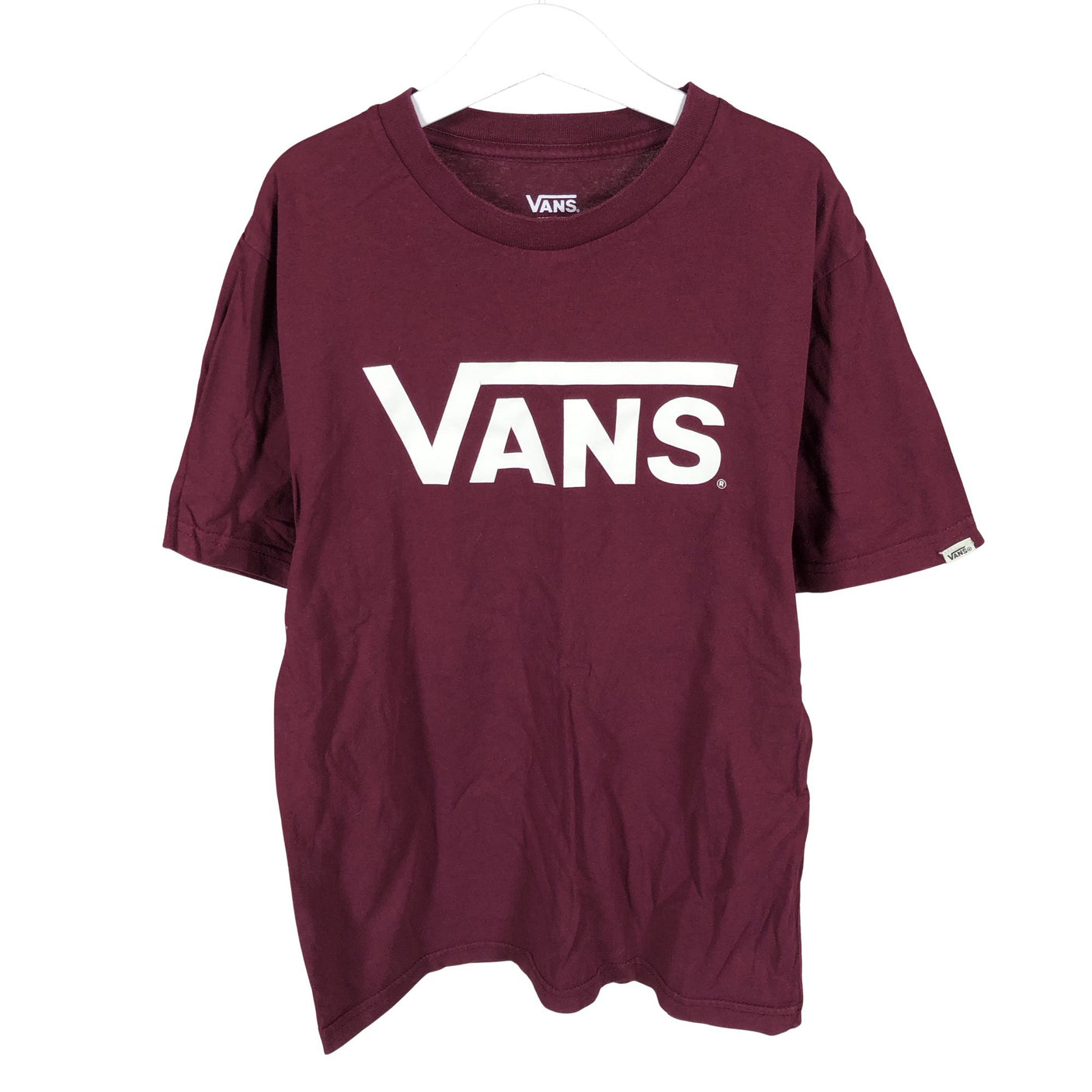 Unisex Vans - T-paita, koko 140 - 146 - Viininpunainen (1)
