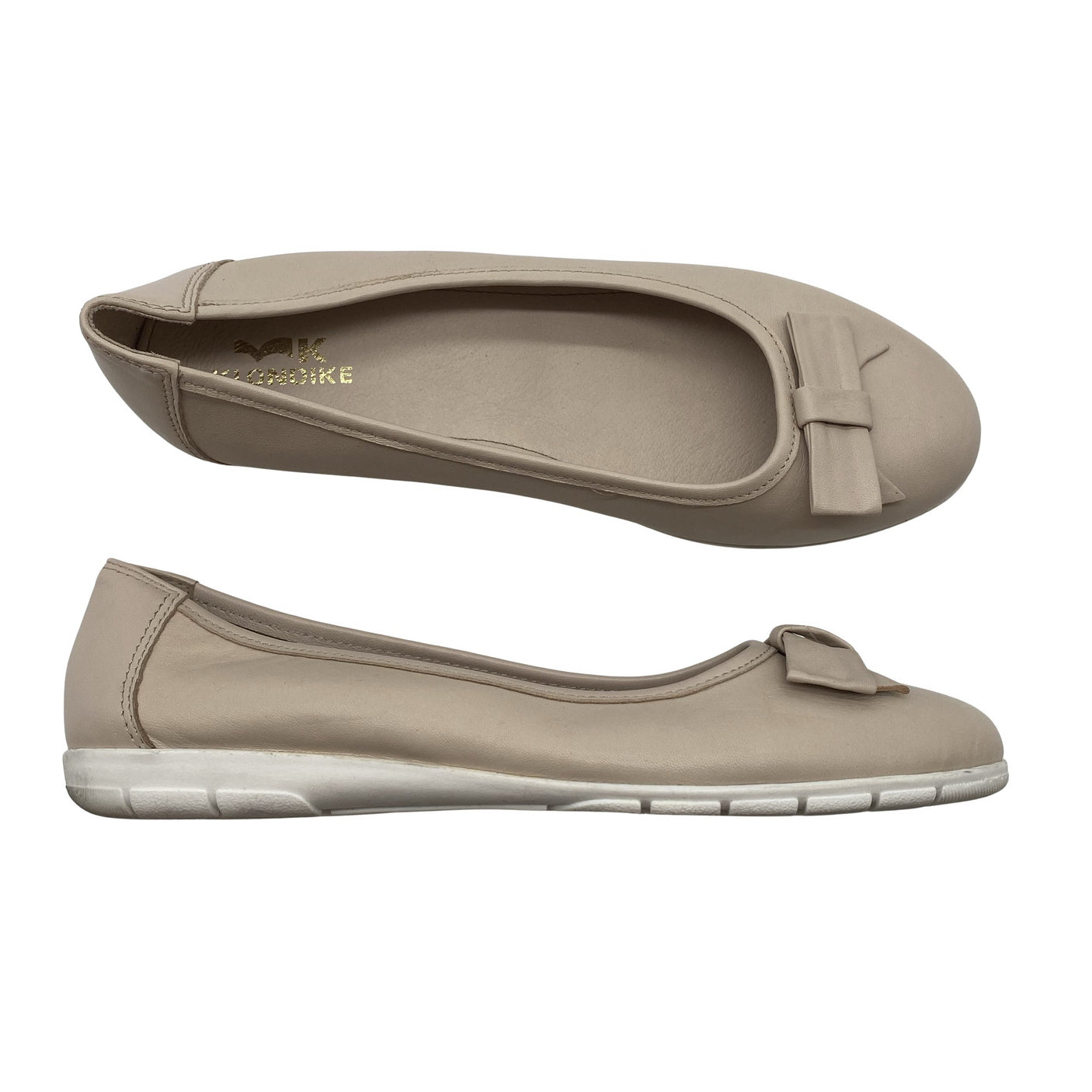 Naisten Klondike - Ballerinat, koko 39 - Beige (1)