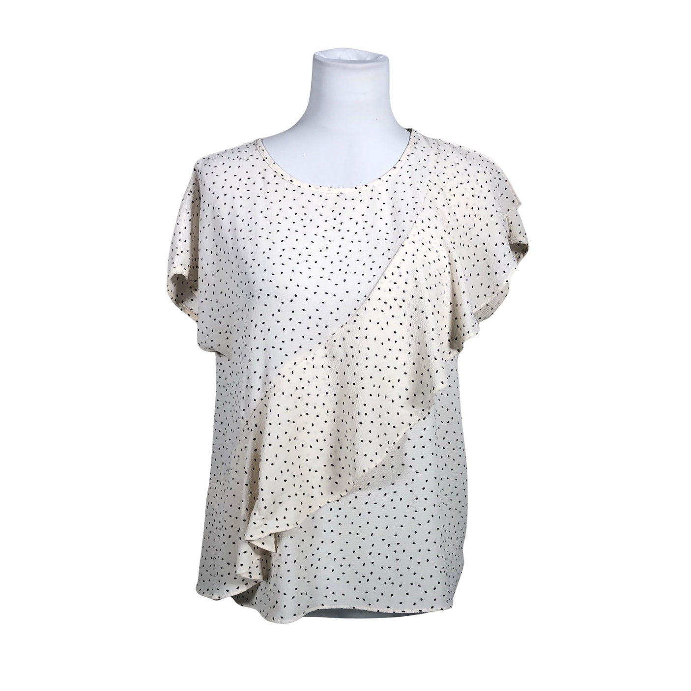 Naisten InWear - Lyhythihainen pusero, koko 36 - Beige (1)