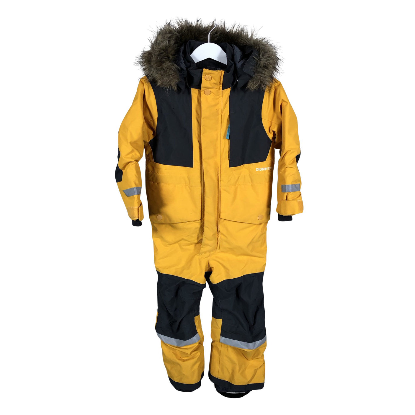 Unisex Didriksons - Toppahaalari, koko 98 - 104 - Keltainen (1)