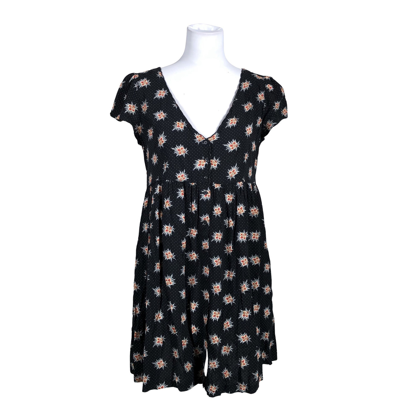Naisten Denim & Supply Ralph Lauren - Sifonkimekko, koko 38 - Musta (1)