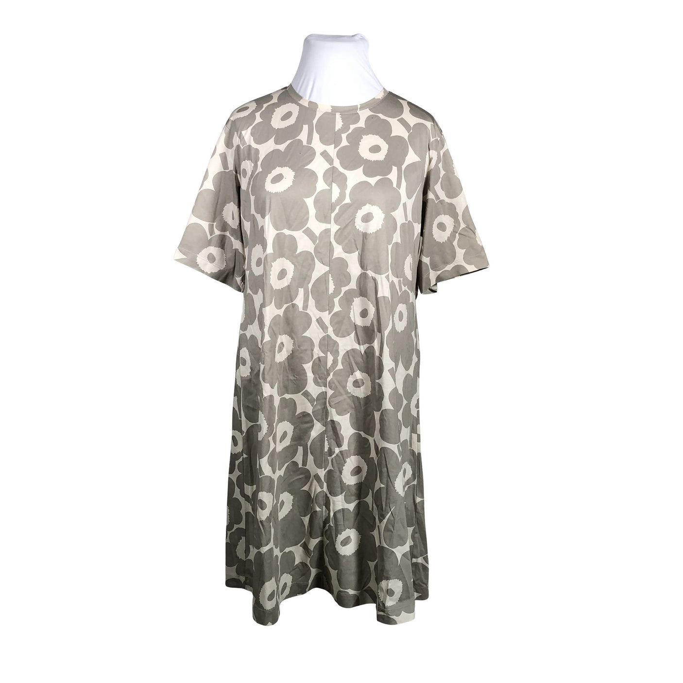 Naisten Marimekko - Trikoomekko, koko 42 - Beige (1)