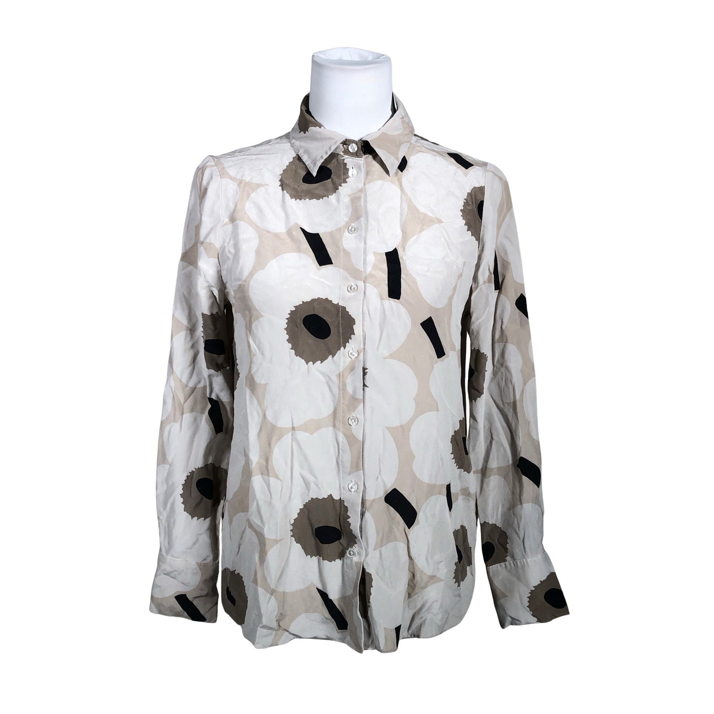 Naisten Marimekko - Pusero, koko 38 - Beige (1)
