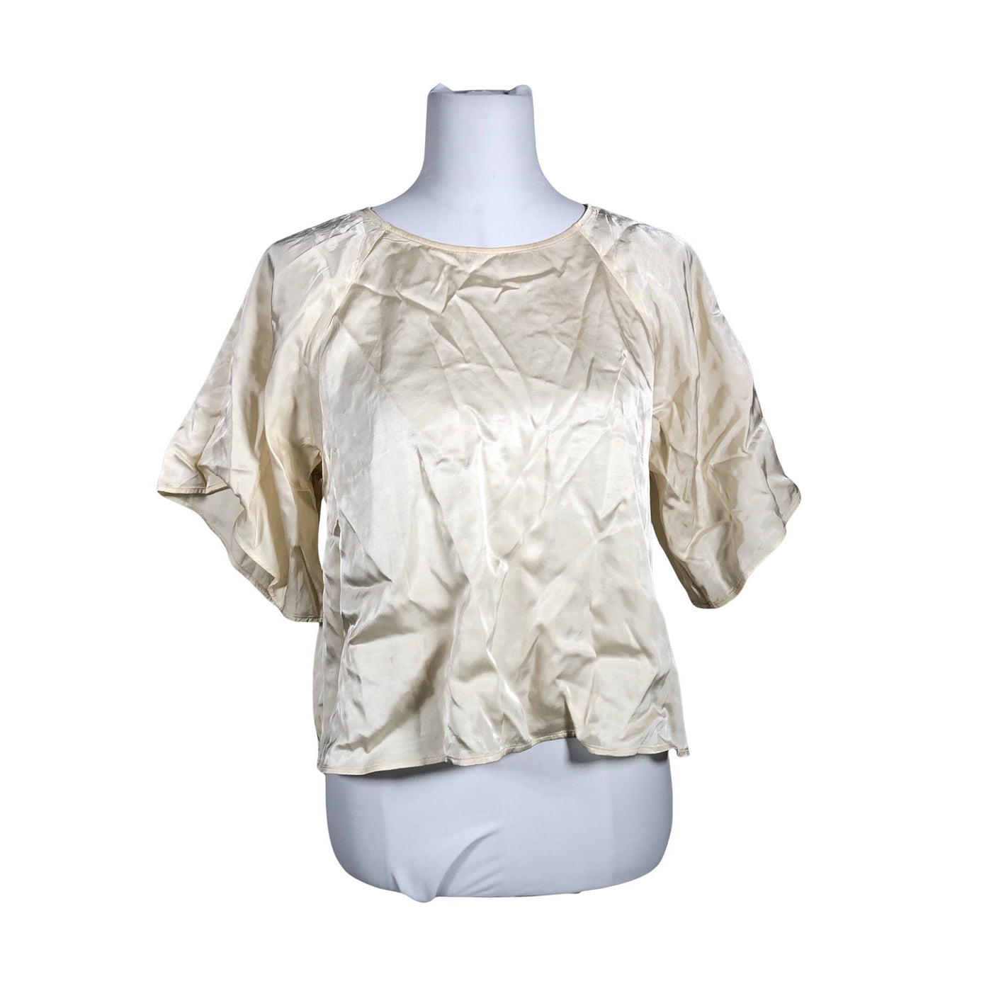 Naisten Arket - Lyhythihainen pusero, koko 38 - Beige (1)