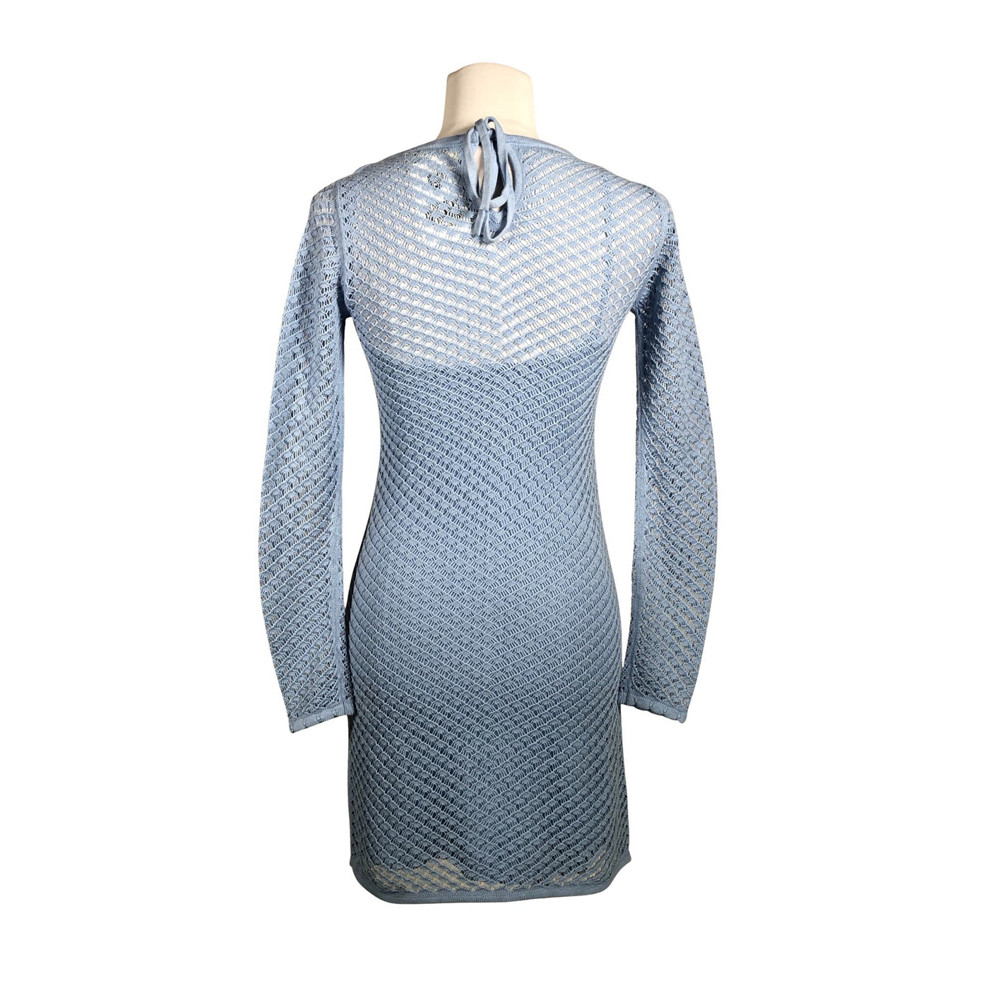 Naisten Everlane - Neulemekko, koko 32 - Vaaleansininen (2)