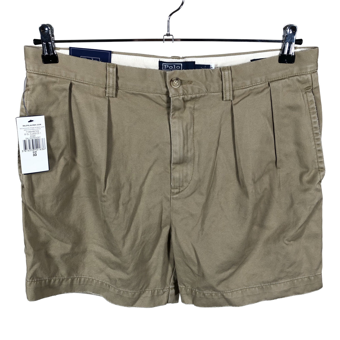 Naisten Polo Ralph Lauren - Shortsit, koko W33 - Beige (1)