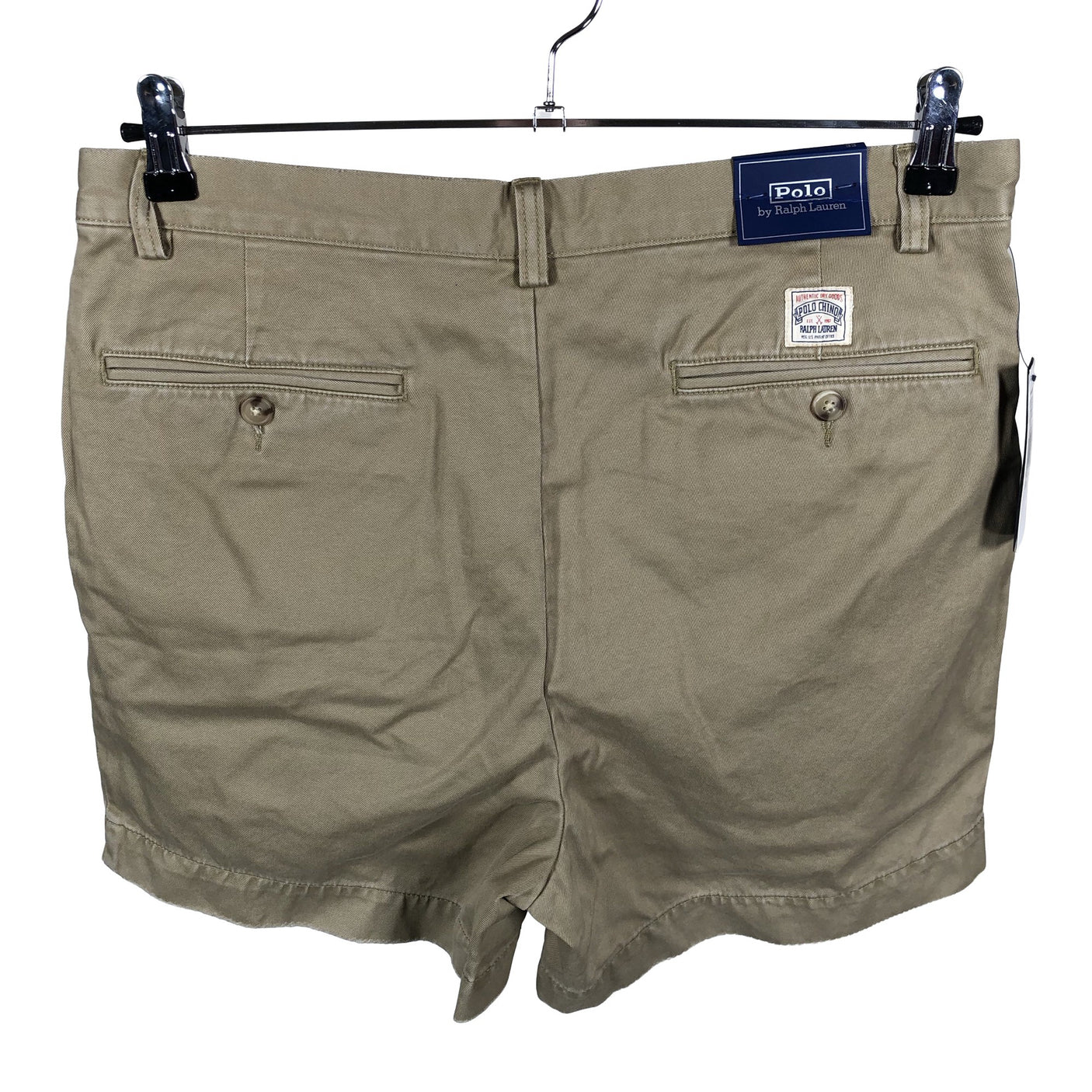 Naisten Polo Ralph Lauren - Shortsit, koko W33 - Beige (2)