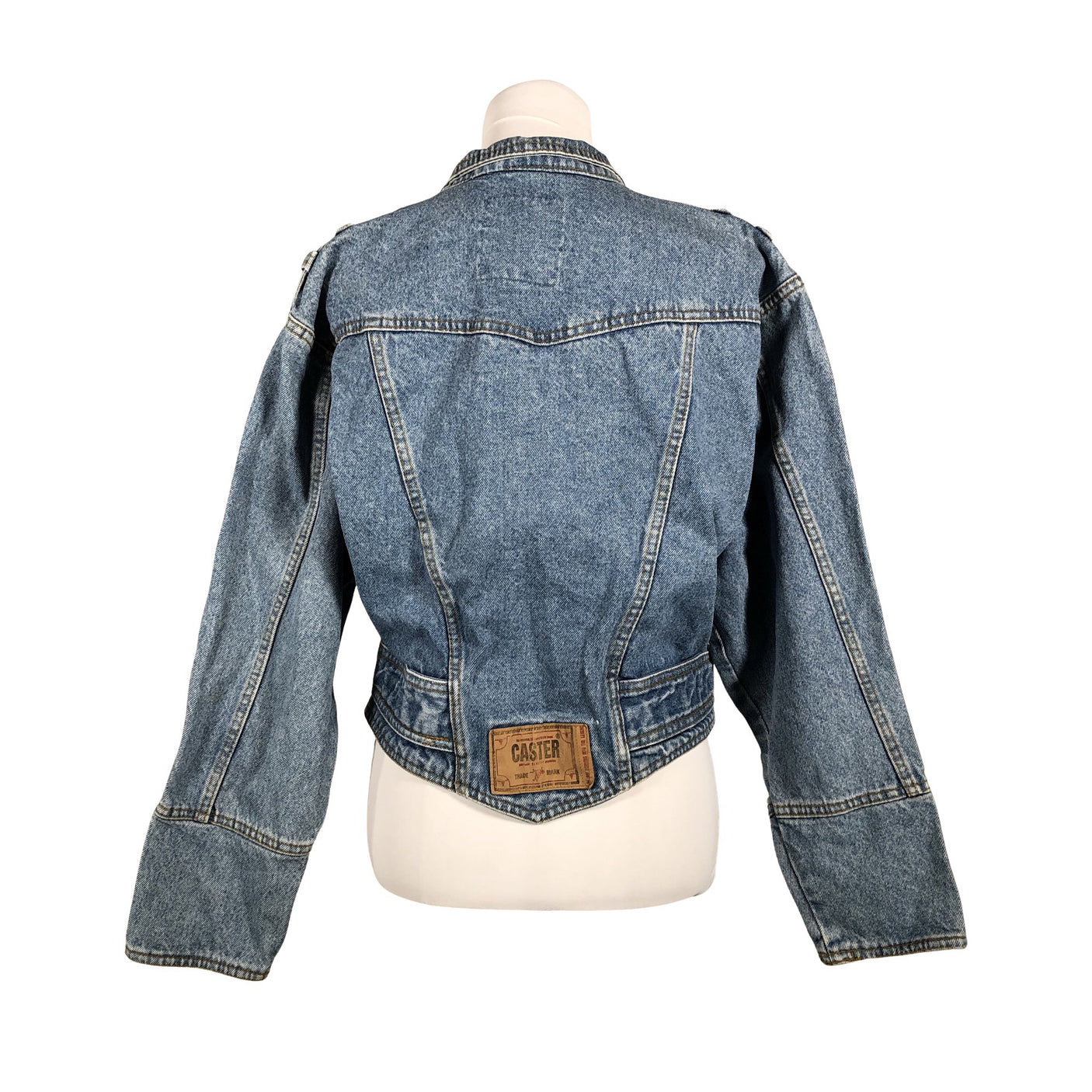 Naisten Caster Jeans - Farkkutakki, koko 32 - Vaaleansininen (2)