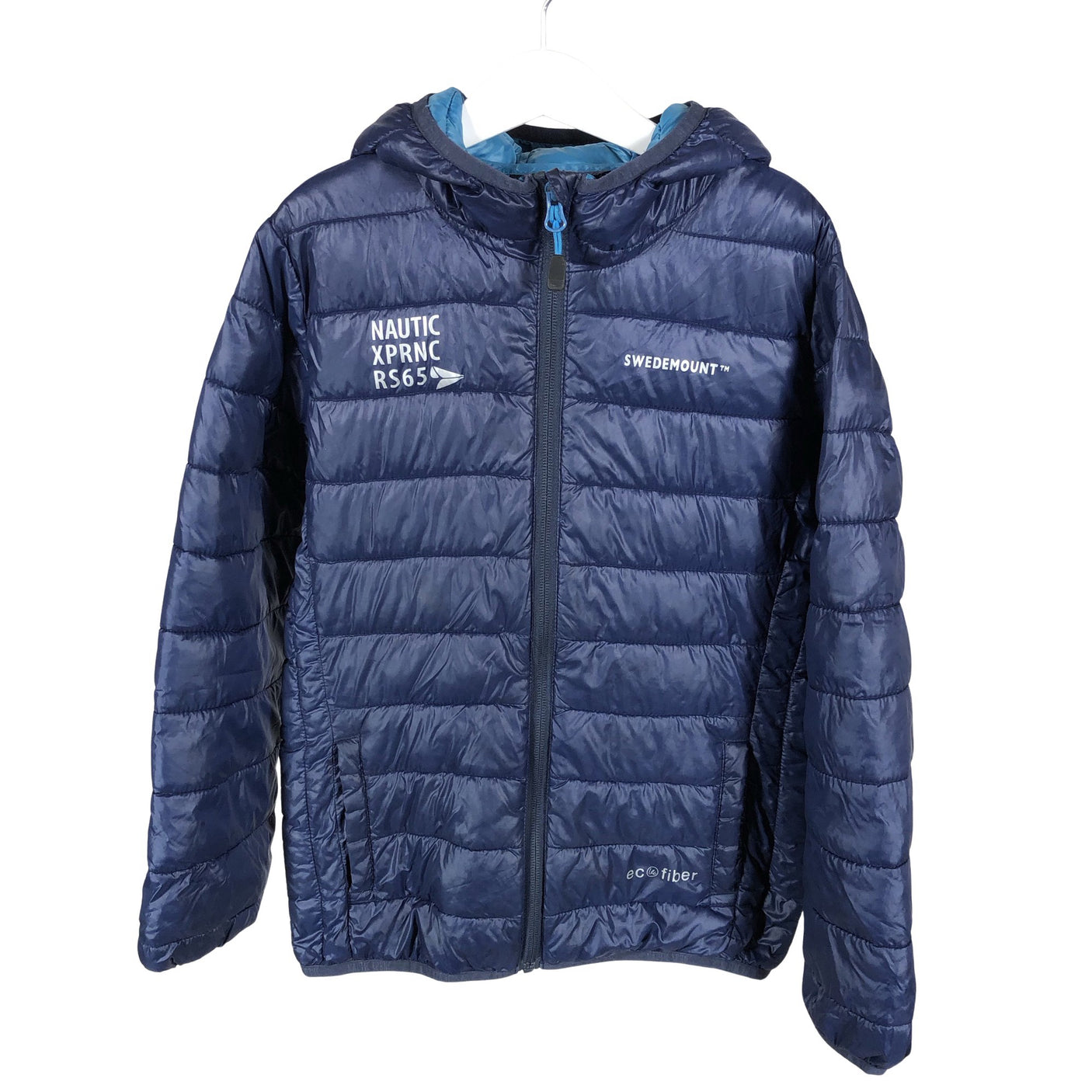 Unisex Swedemount - Kevyttoppatakki, koko 134 - 140 - Sininen (1)
