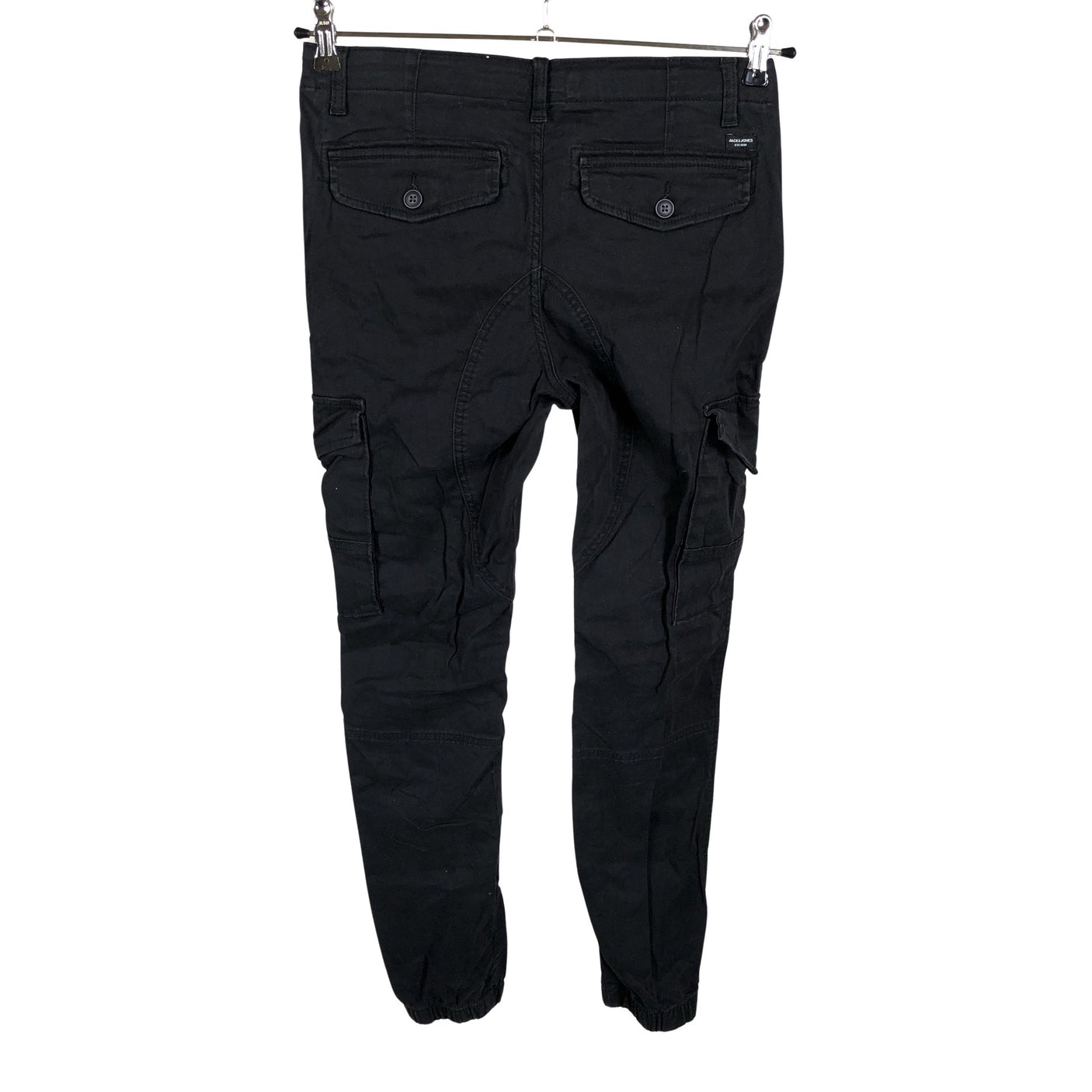 Poikien Jack & Jones - Cargohousut, koko 158 - 164 - Musta (2)