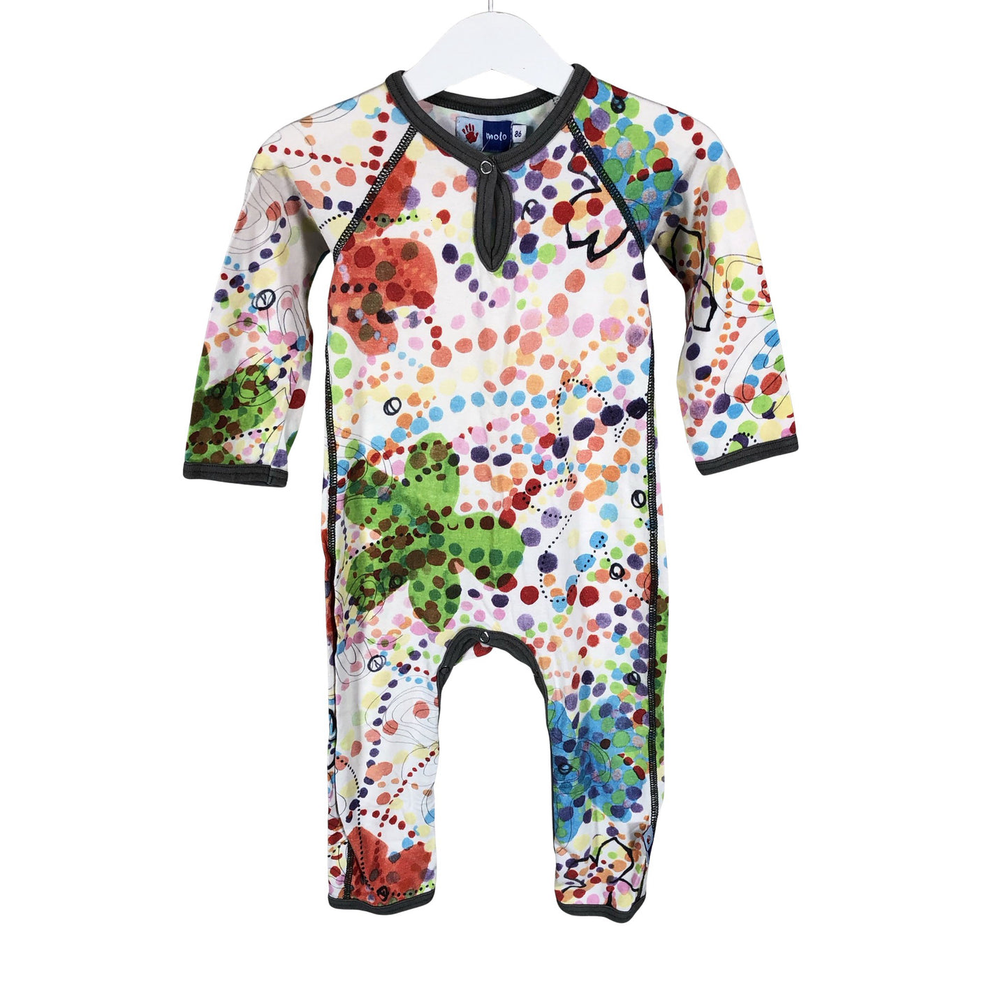 Unisex Molo Kids - Haalari, koko 80 - 86 - Valkoinen (1)