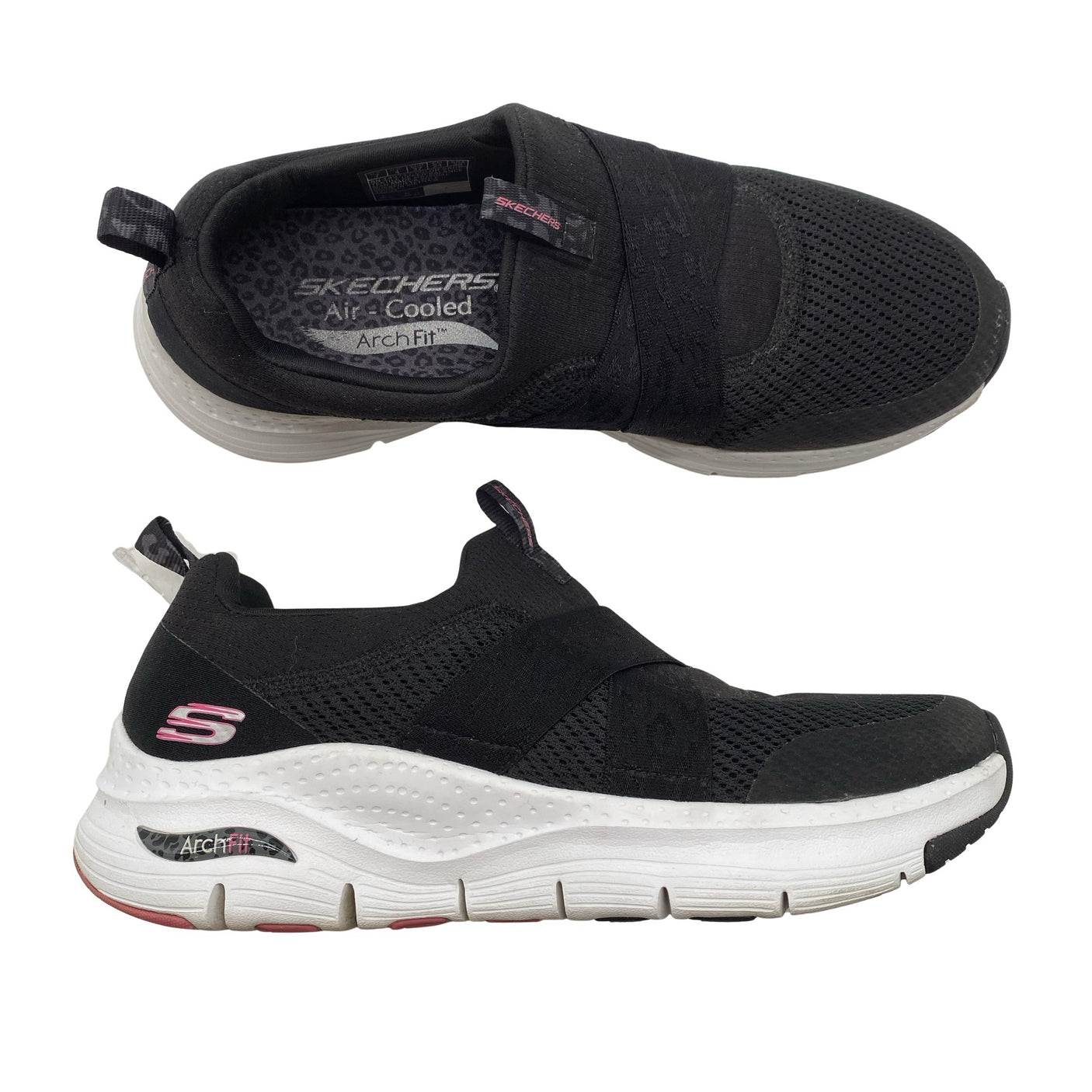 Naisten Skechers - Lenkkarit, koko 37 - Musta (1)